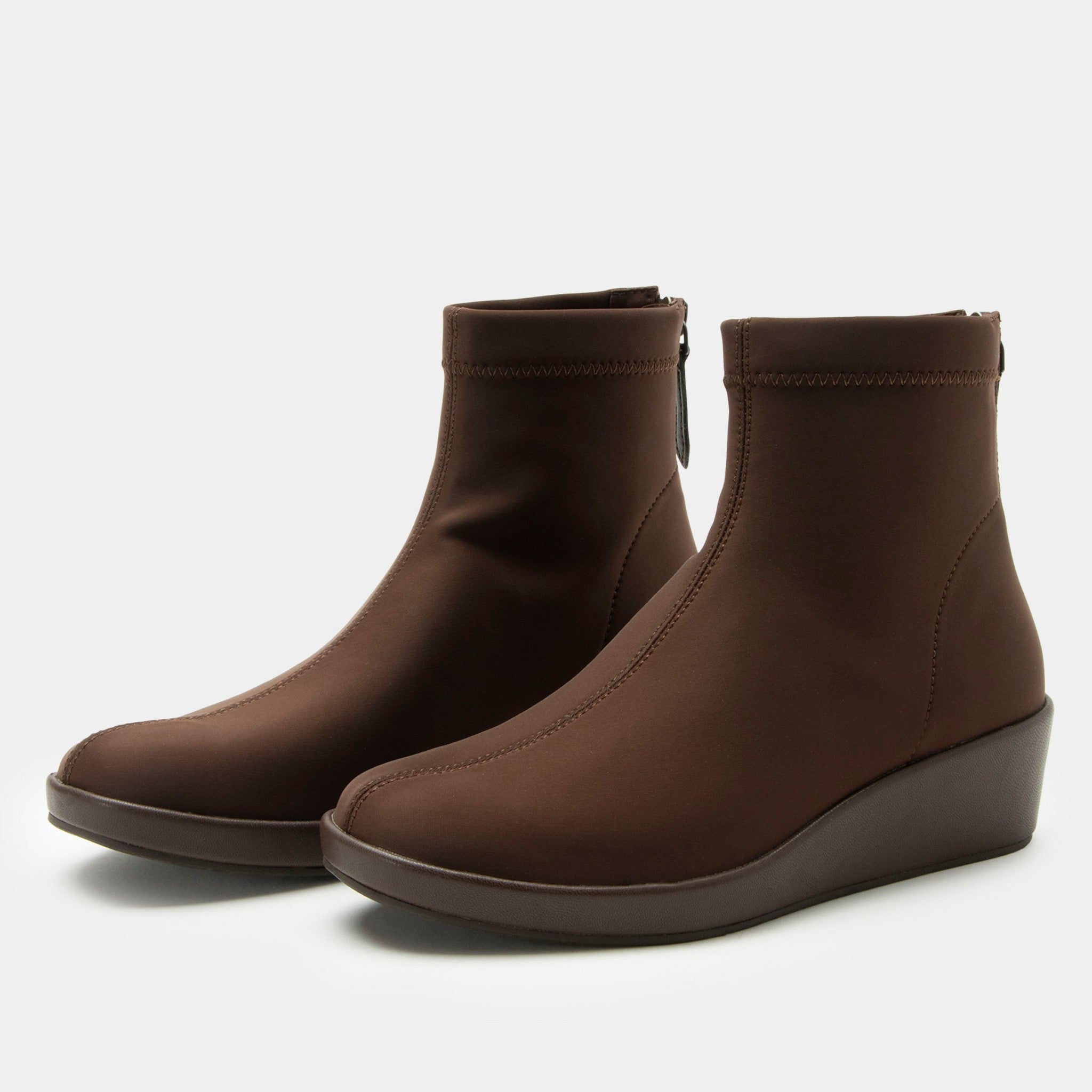 Alegria Harmoni Comfort Arch Support Women's Bootie - Chocolate - 1