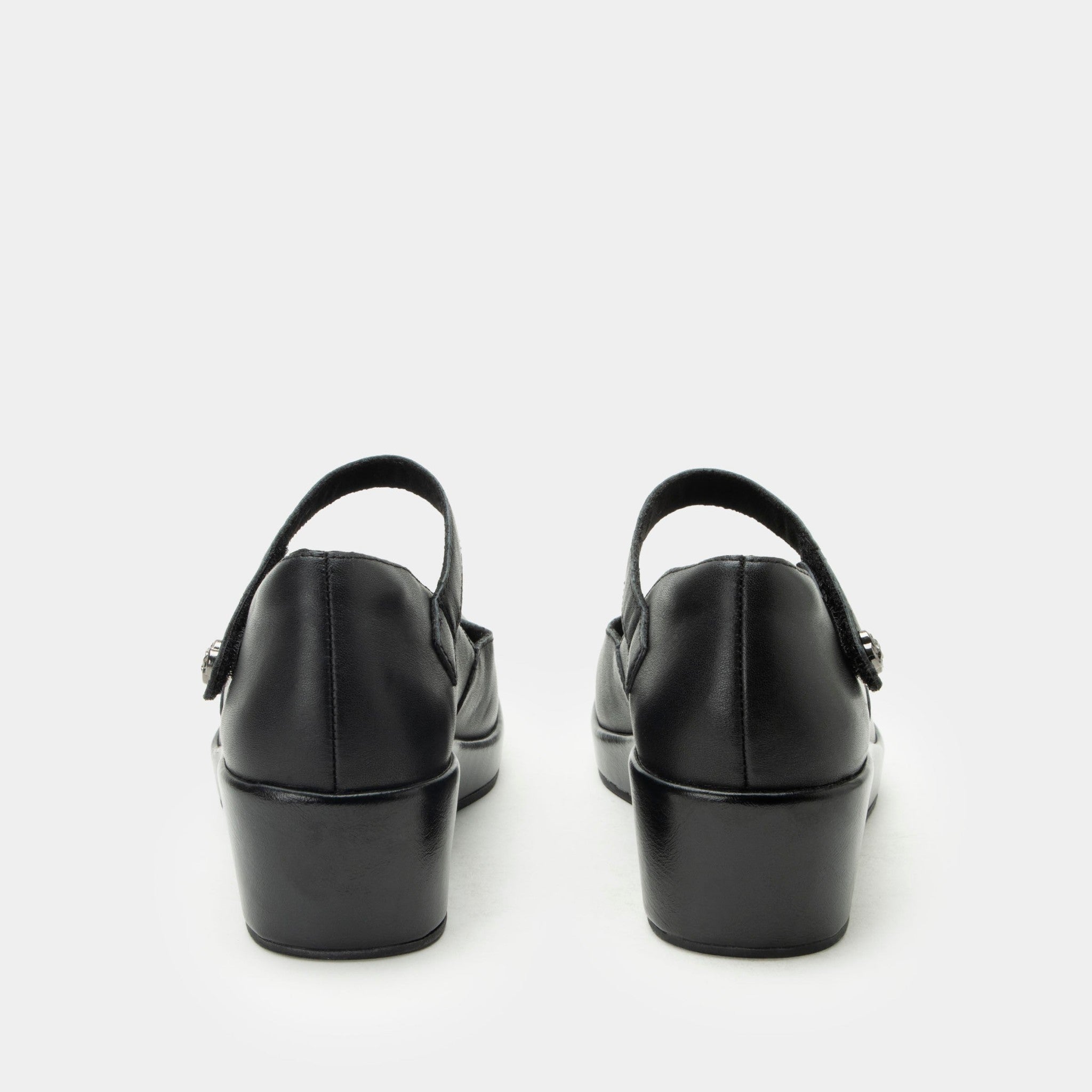 Alegria Hayes Comfort Arch Support Women's Mary Jane Shoe - Black - 3