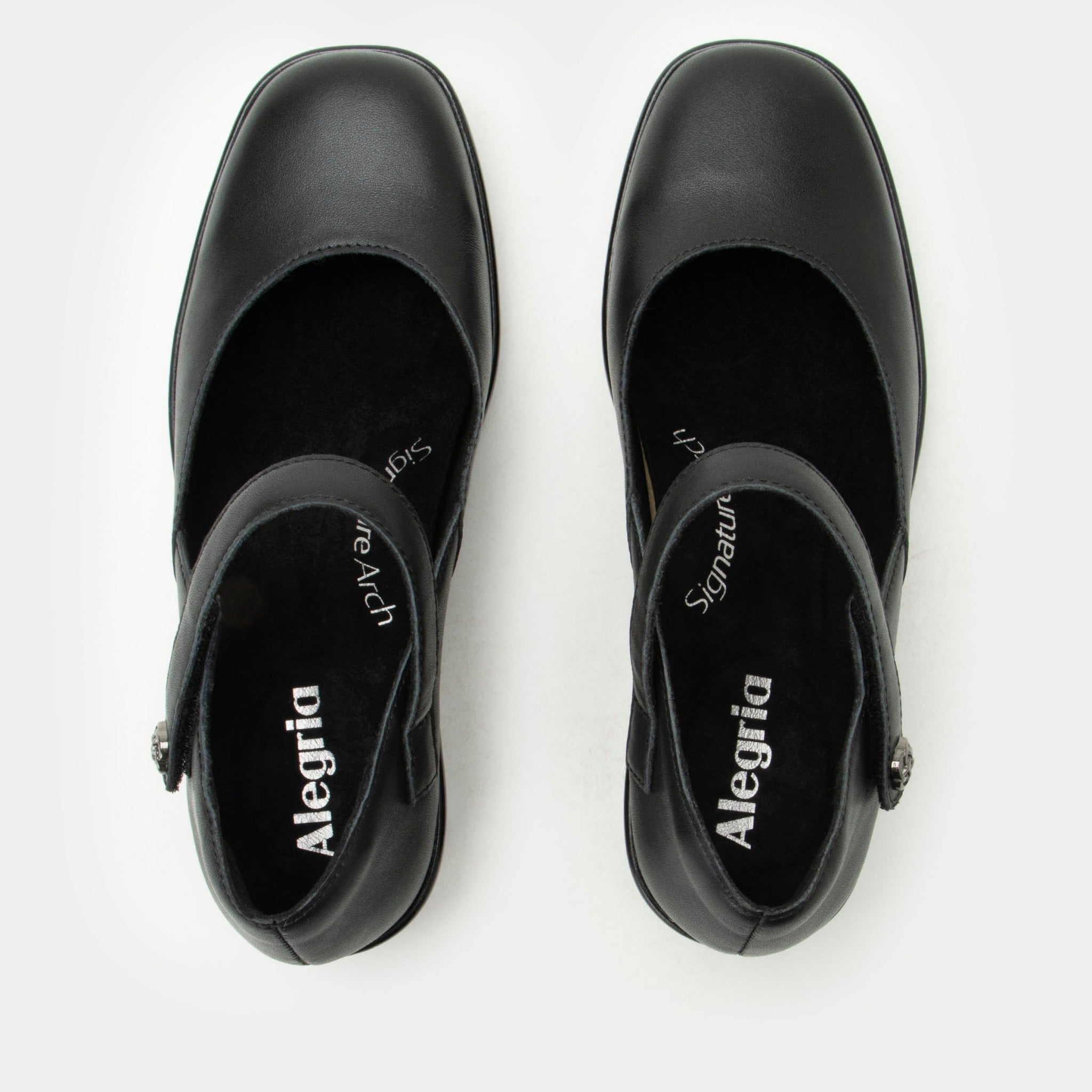Alegria Hayes Comfort Arch Support Women's Mary Jane Shoe - Black - 6