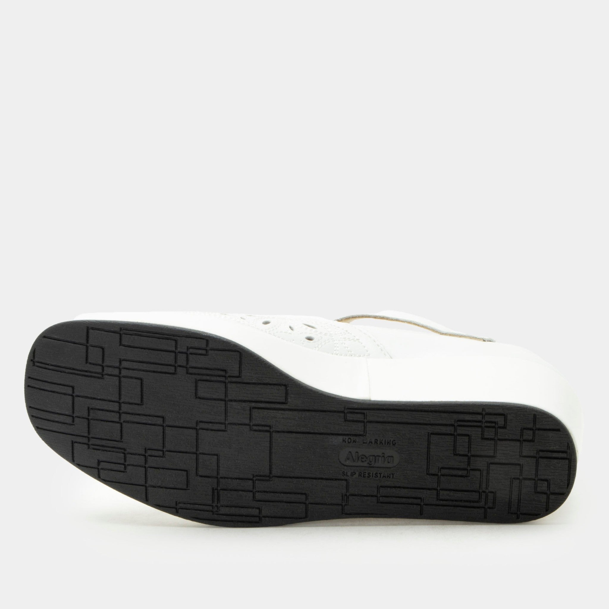 Alegria Hayes Comfort Arch Support Women's Mary Jane Shoe - White Breeze - 7