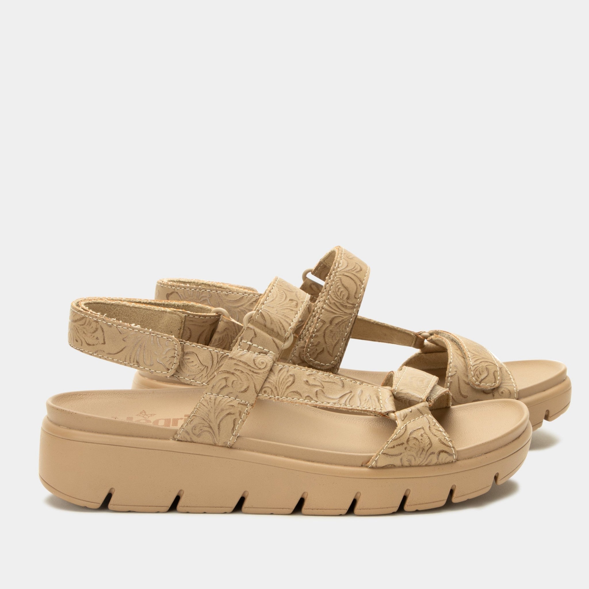 Alegria Henna Heritage Comfort Arch Support Women's Sandal - Aged Sand - 3