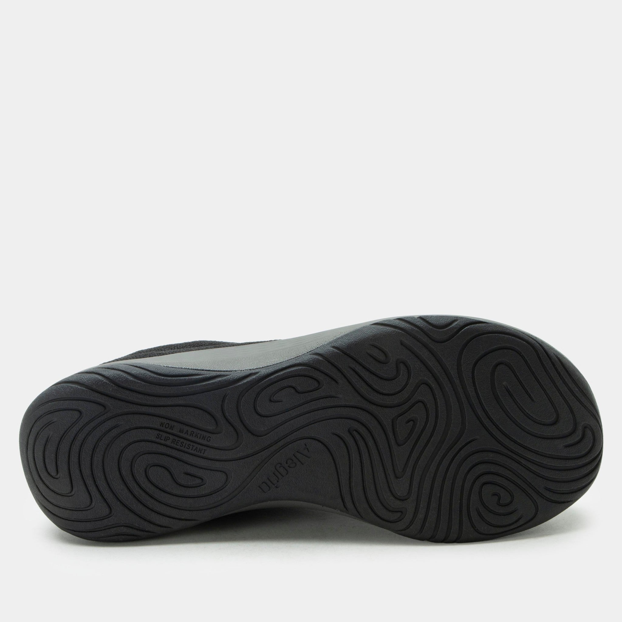 Alegria In8 Comfort Arch Support Women's Sneaker - All Black - 6