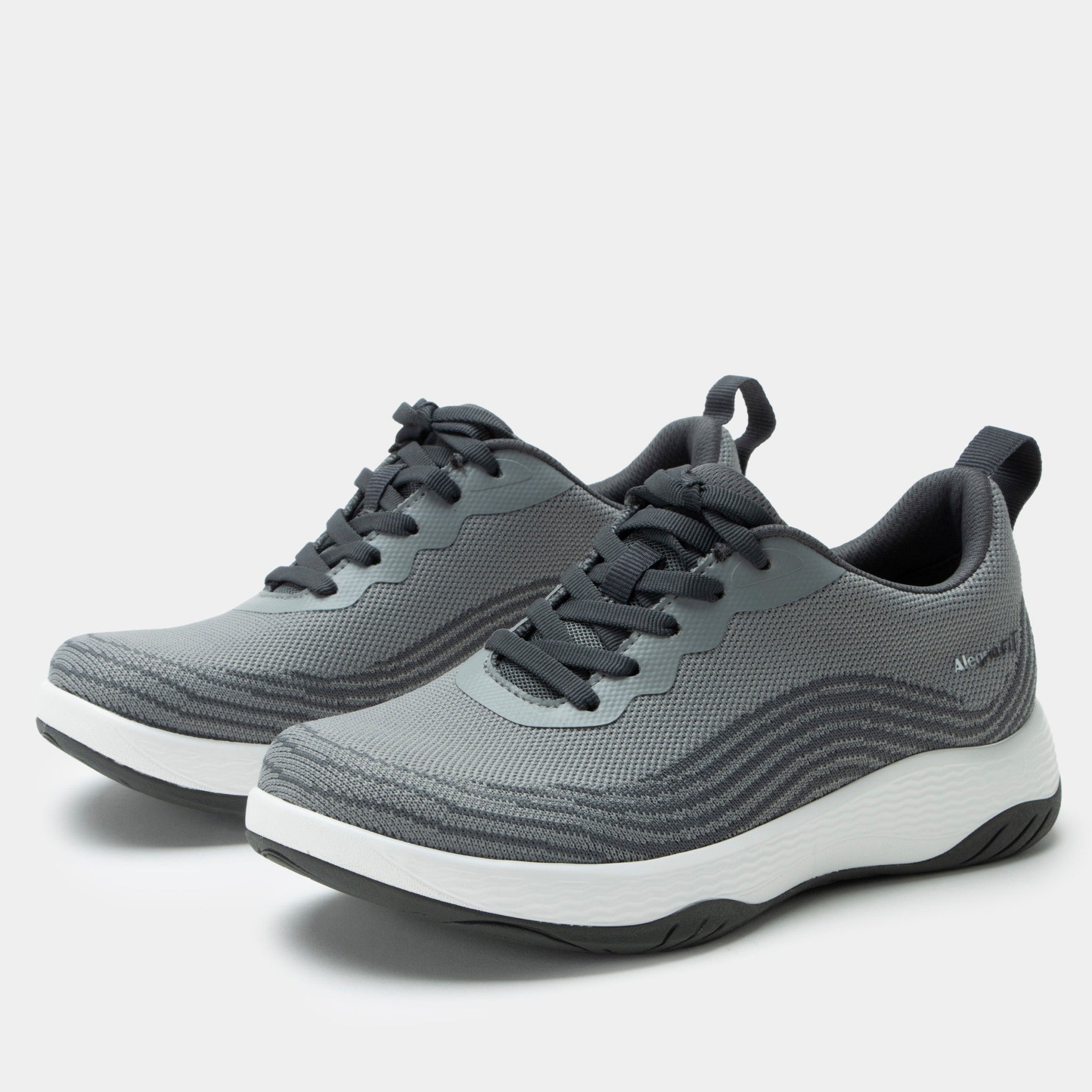 Alegria In8 Comfort Arch Support Women's Sneaker in Grey