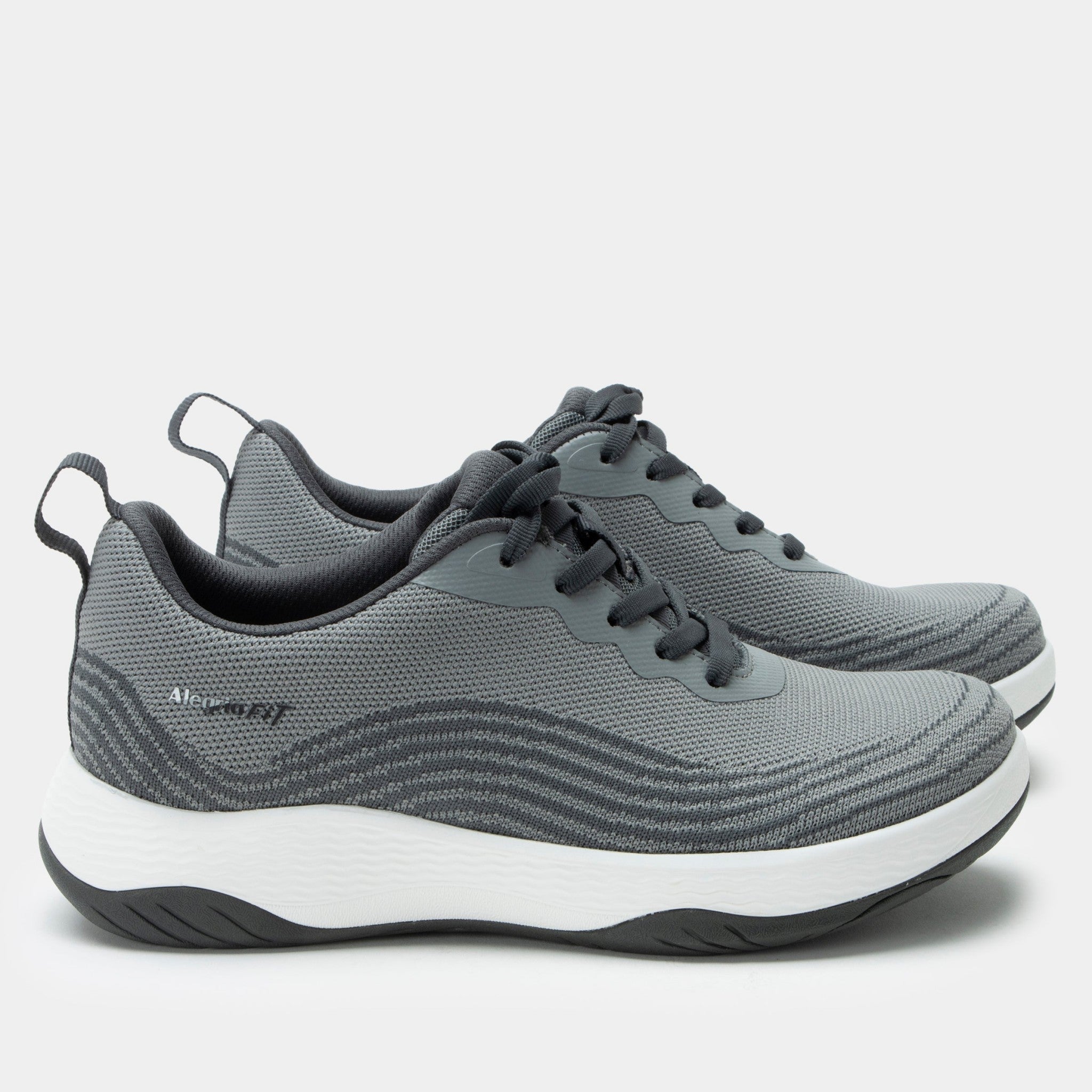 Alegria In8 Comfort Arch Support Women's Sneaker - Grey - 3