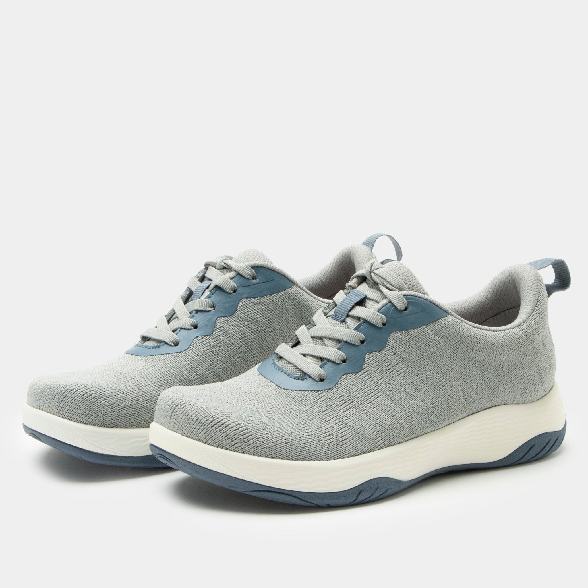 Alegria In8 Comfort Arch Support Women's Sneaker in In8 Muted Grey