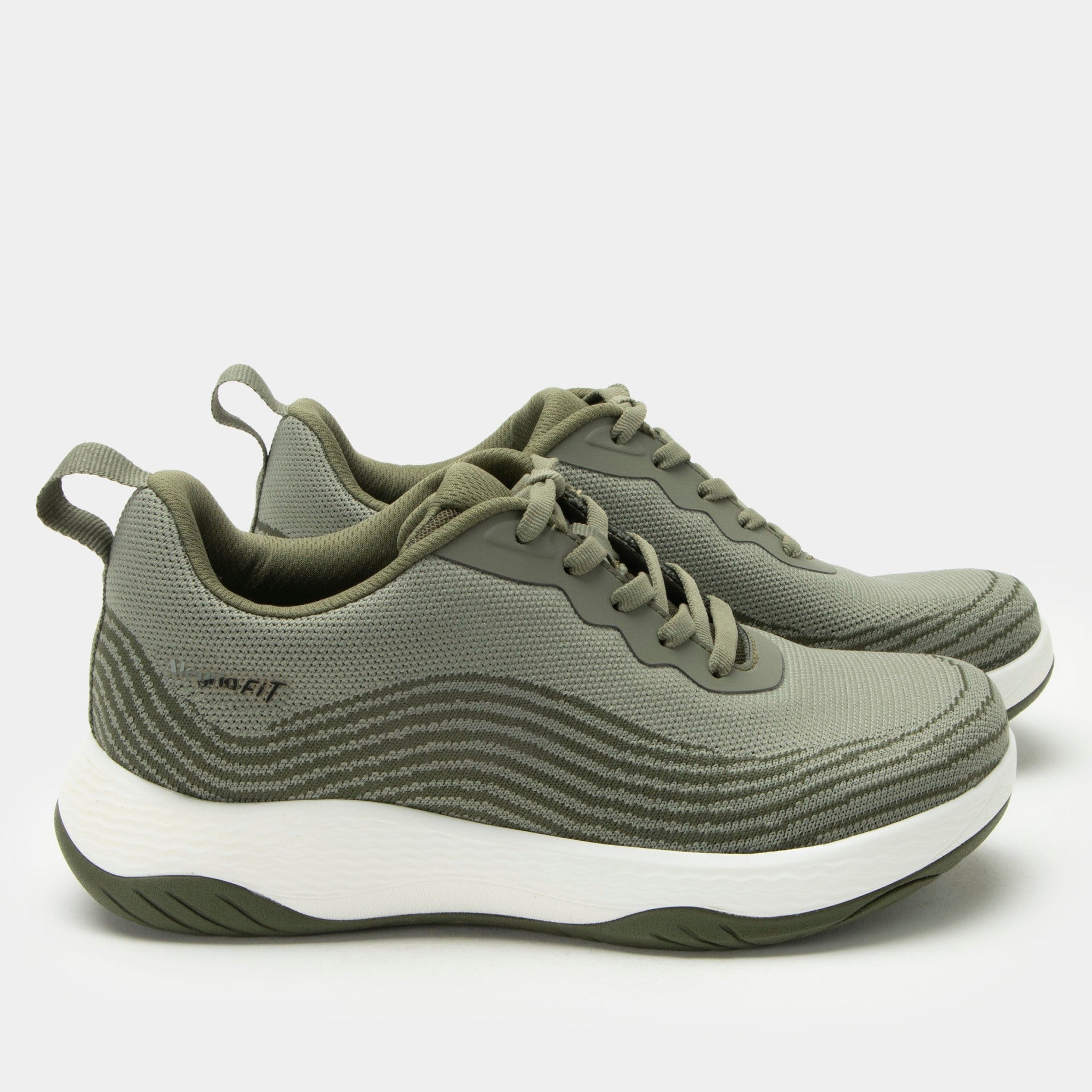 Alegria In8 Comfort Arch Support Women's Sneaker - Olive - 3