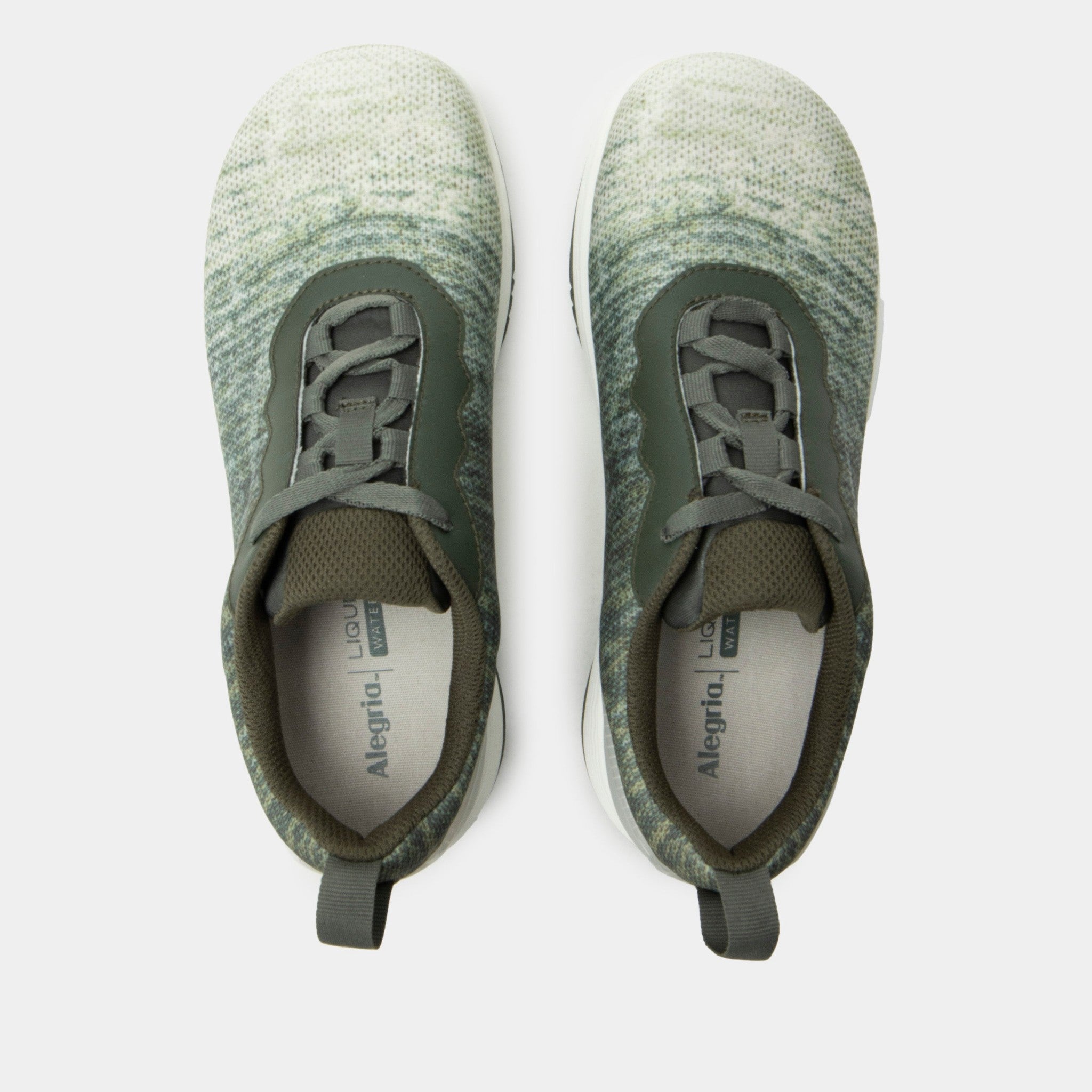 Alegria In8 Comfort Arch Support Women's Sneaker - Ombre Green - 5