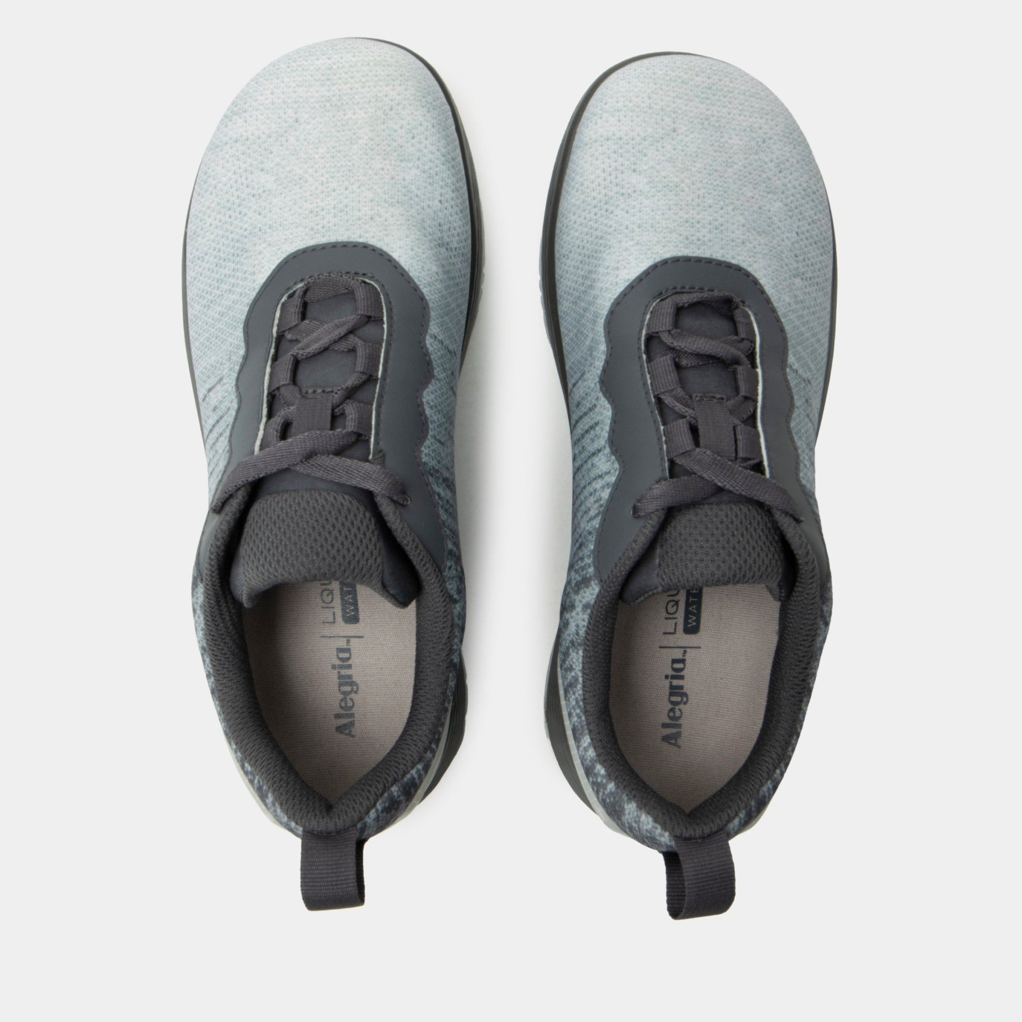 Alegria In8 Comfort Arch Support Women's Sneaker - Ombre Grey - 4