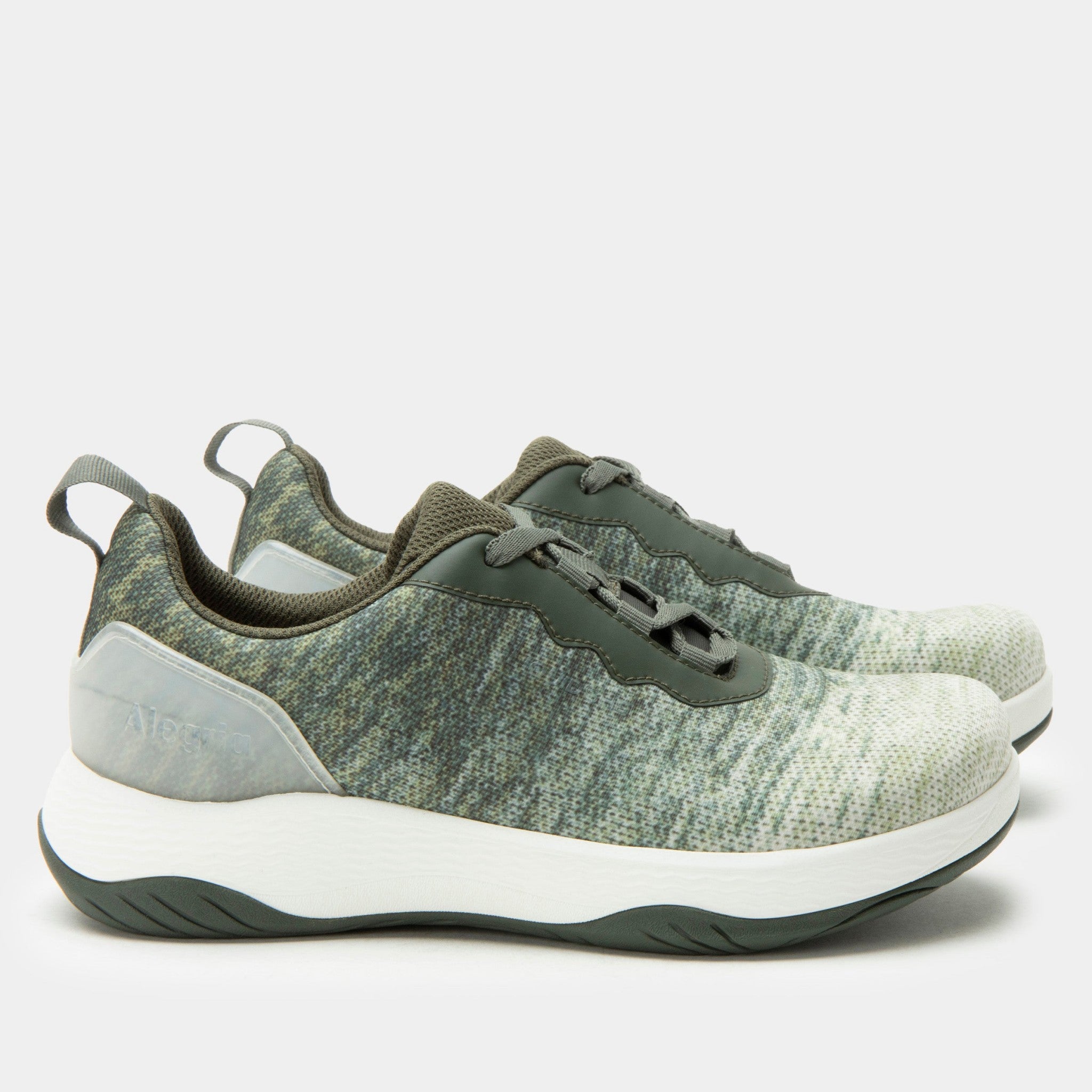 Alegria In8 Comfort Arch Support Women's Sneaker - Ombrey Green - 3