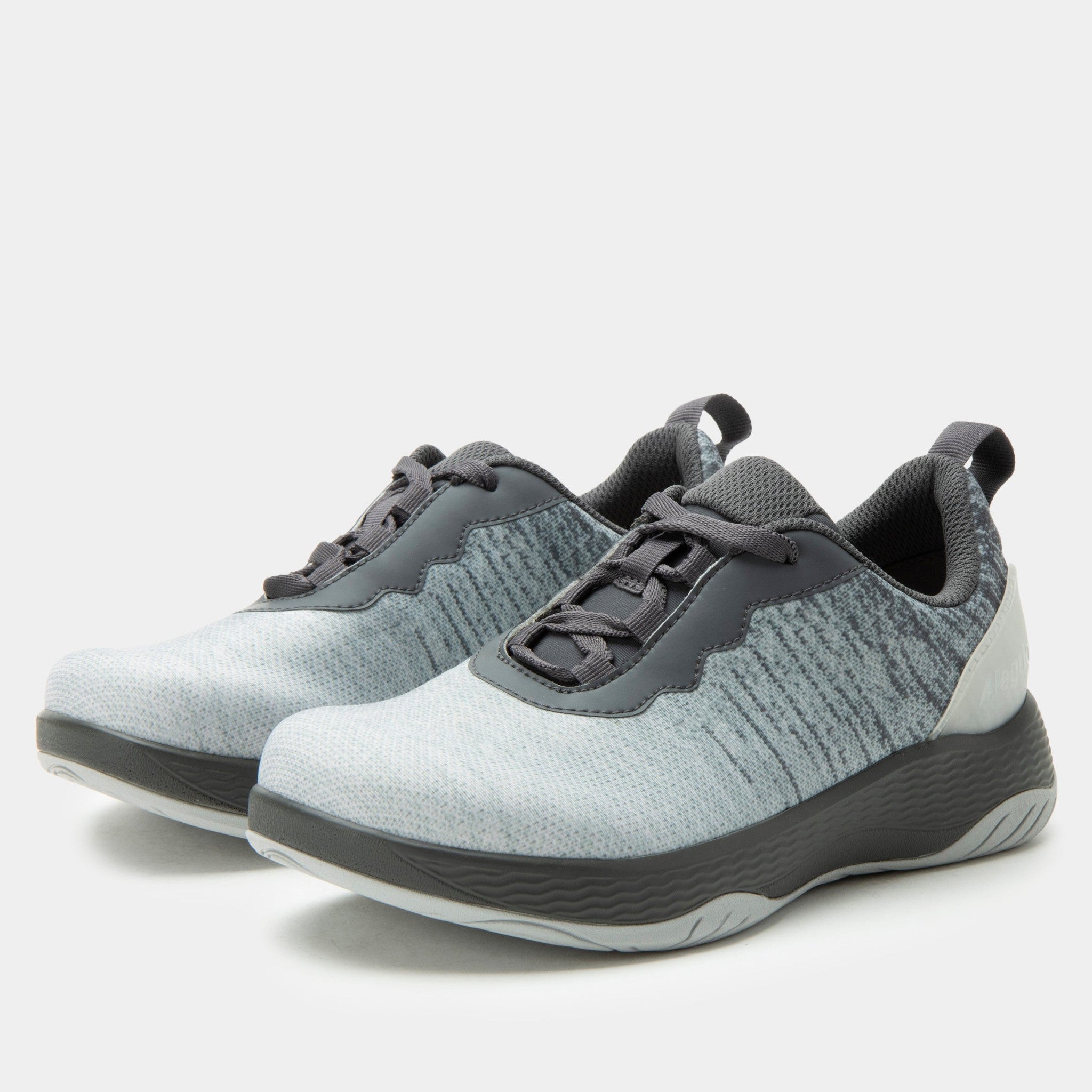 Alegria In8 Comfort Arch Support Women's Sneaker - Ombrey Grey - 1