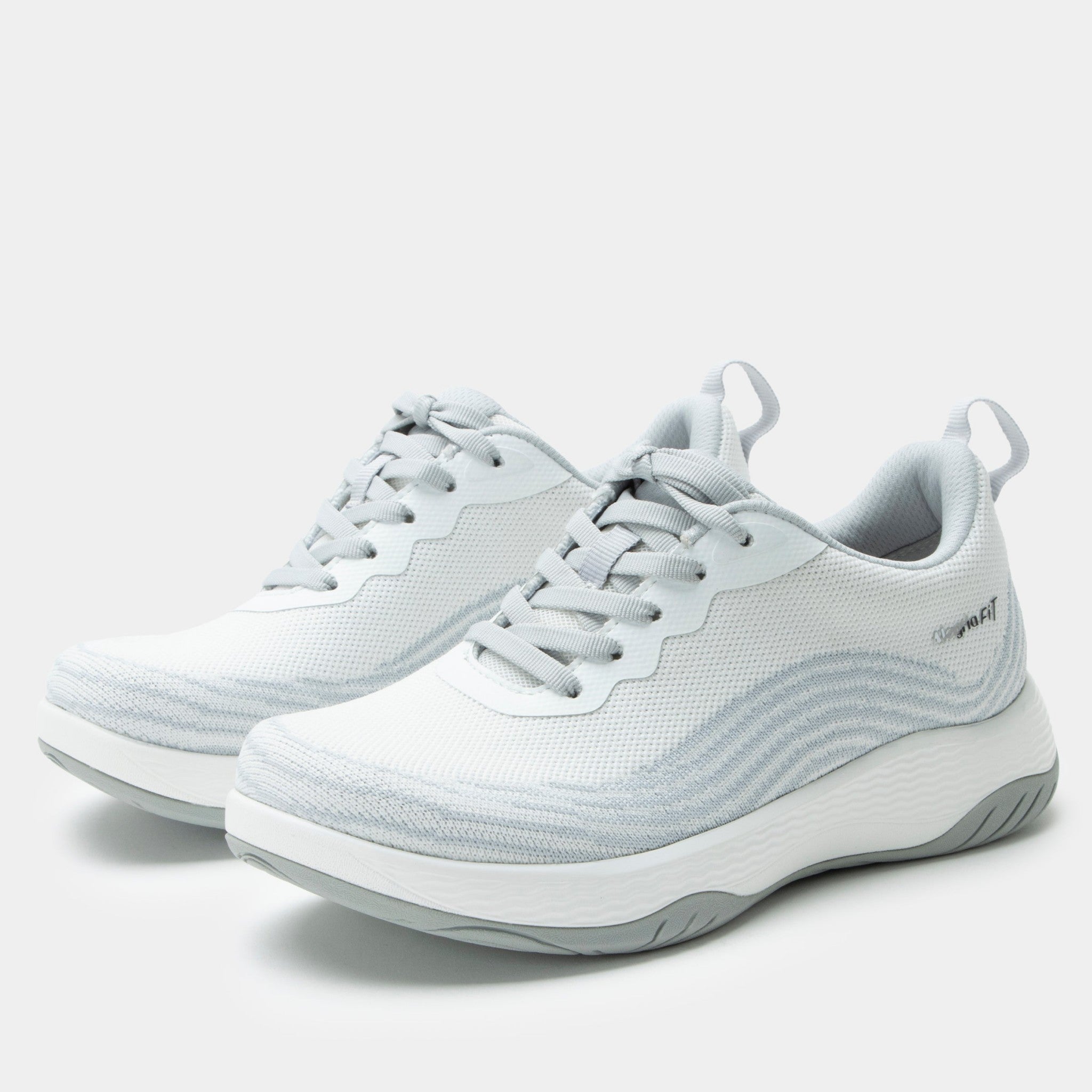 Alegria In8 Comfort Arch Support Women's Sneaker - White - 1