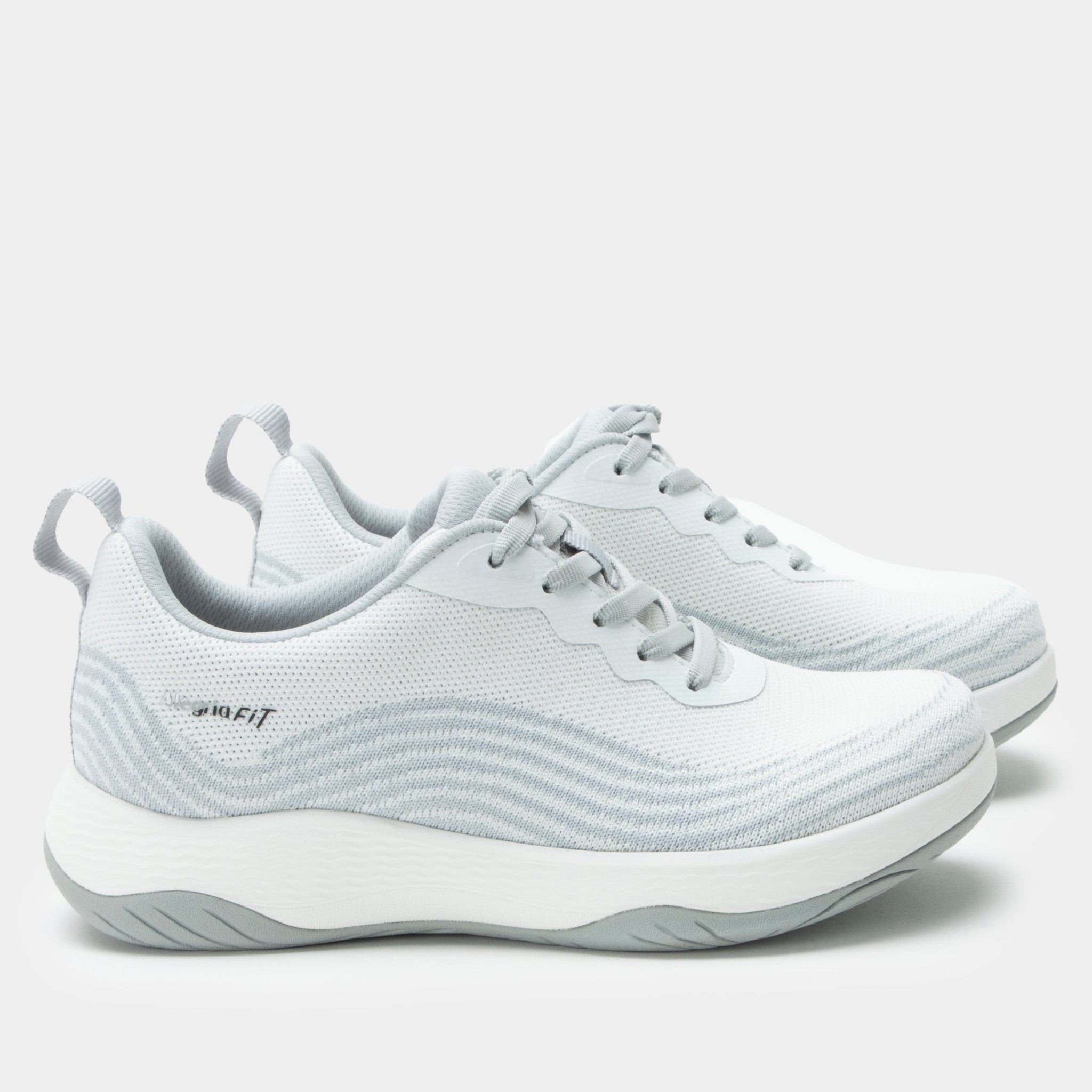 Alegria In8 Comfort Arch Support Women's Sneaker - White - 3