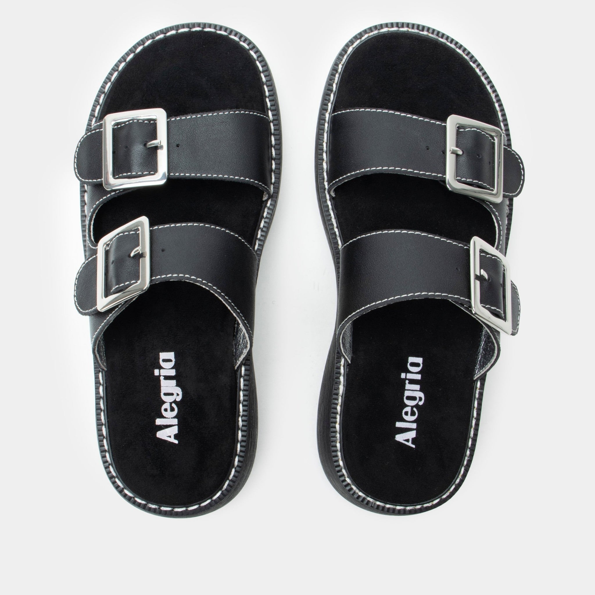 Alegria Iza Comfort Arch Support Women's Sandal - Black - 4
