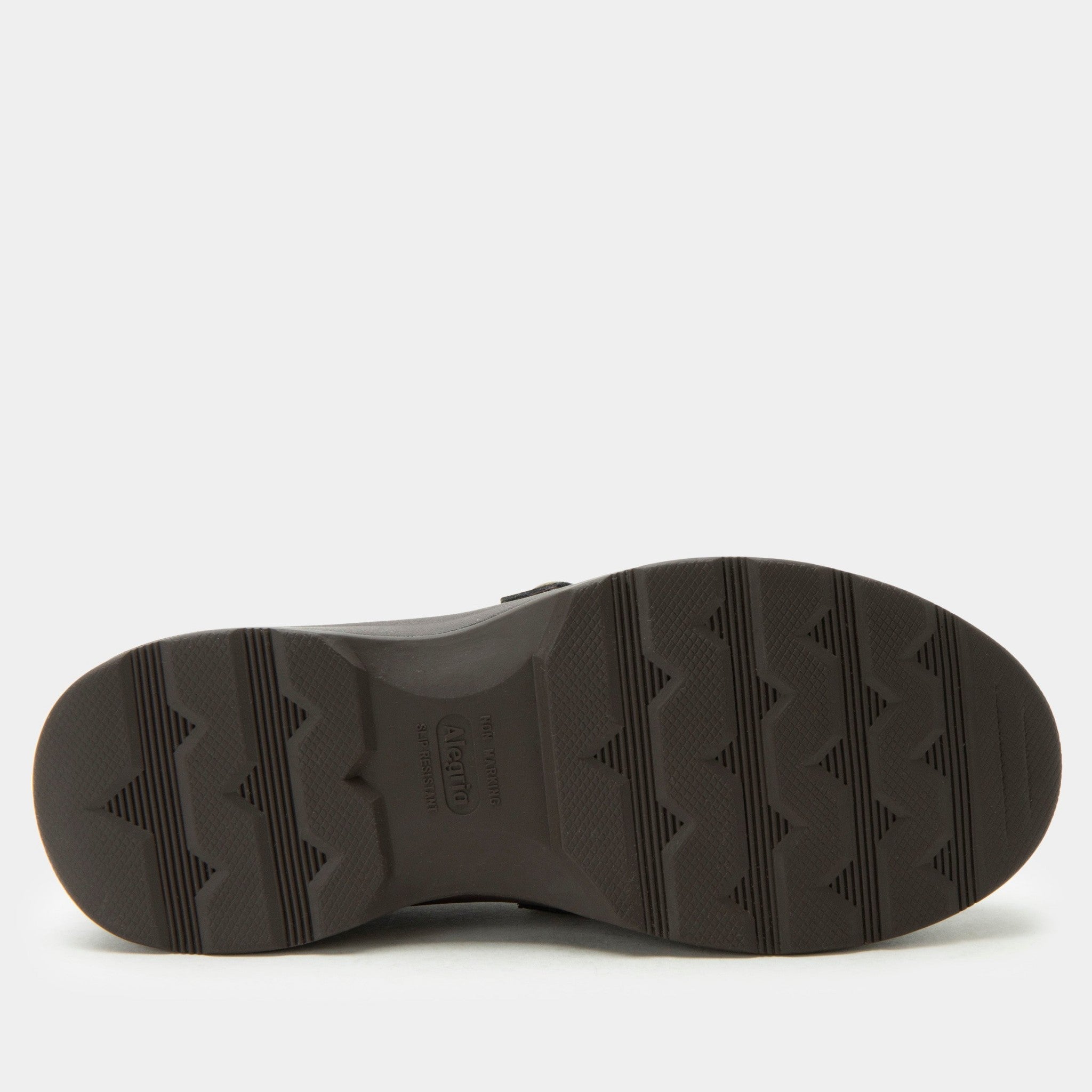 Alegria Janna Z-Tread Comfort Arch Support Women's Loafer - Dark Chocolate - 7