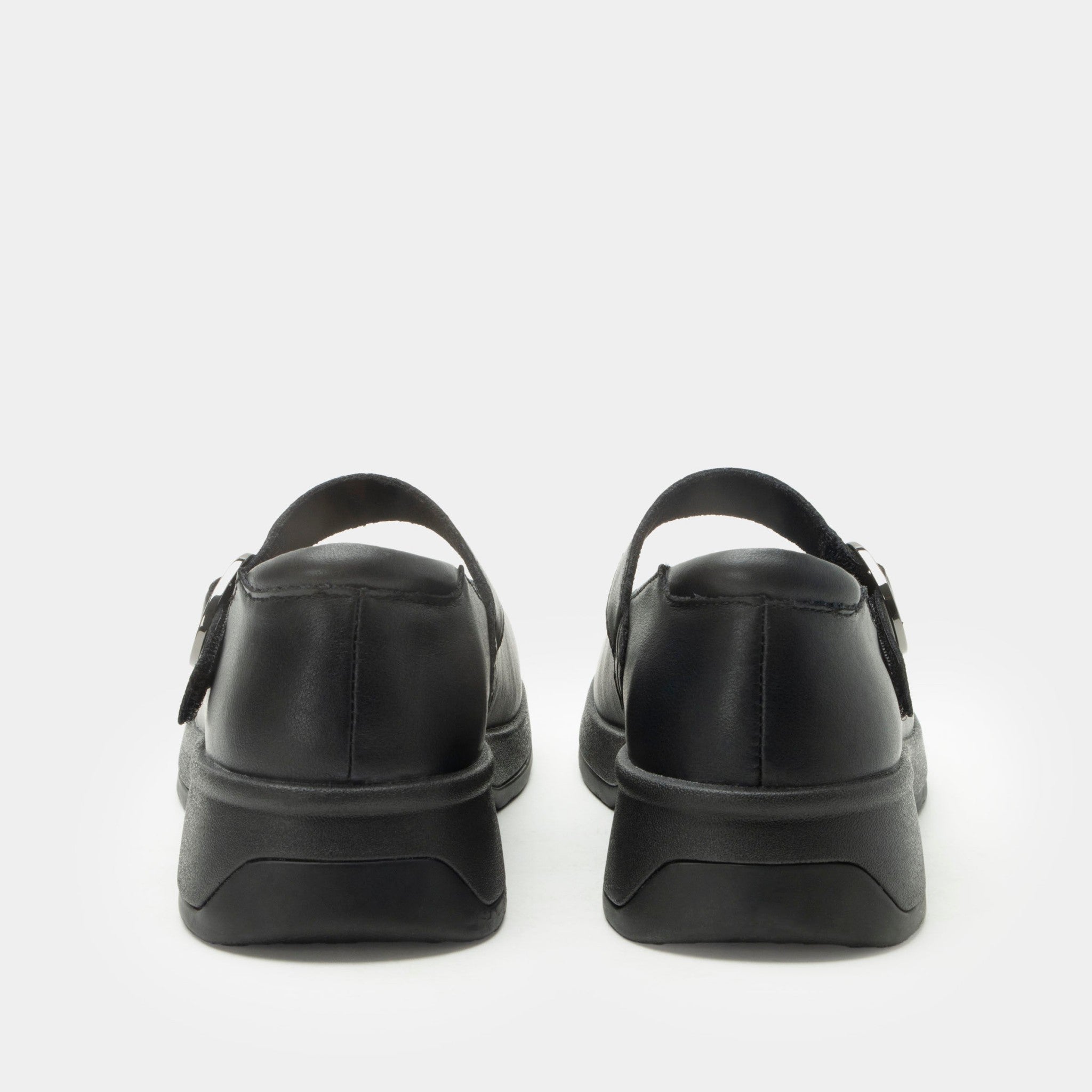 Alegria Jazmine Z-Tread Comfort Arch Support Women's Mary Jane Shoe - Black Nappa - 4