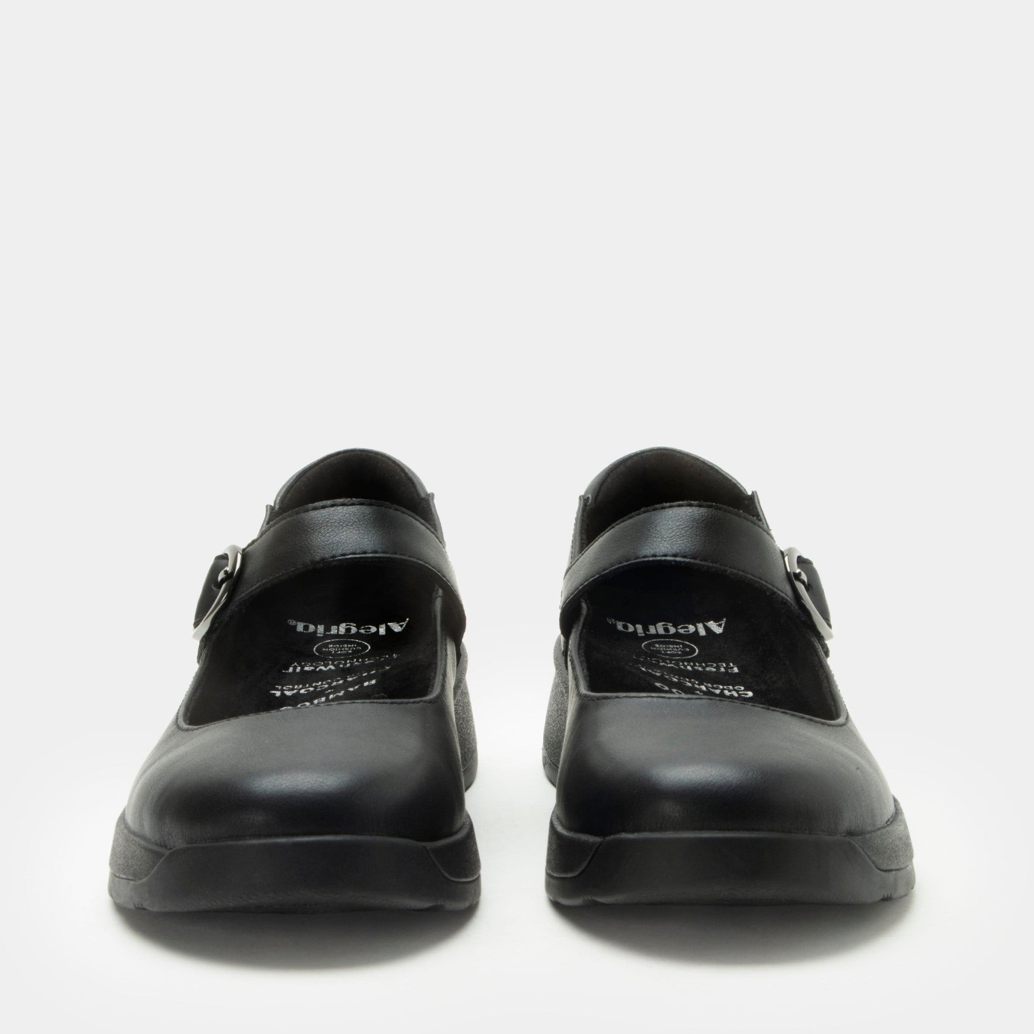 Alegria Jazmine Z-Tread Comfort Arch Support Women's Mary Jane Shoe - Black Nappa - 6