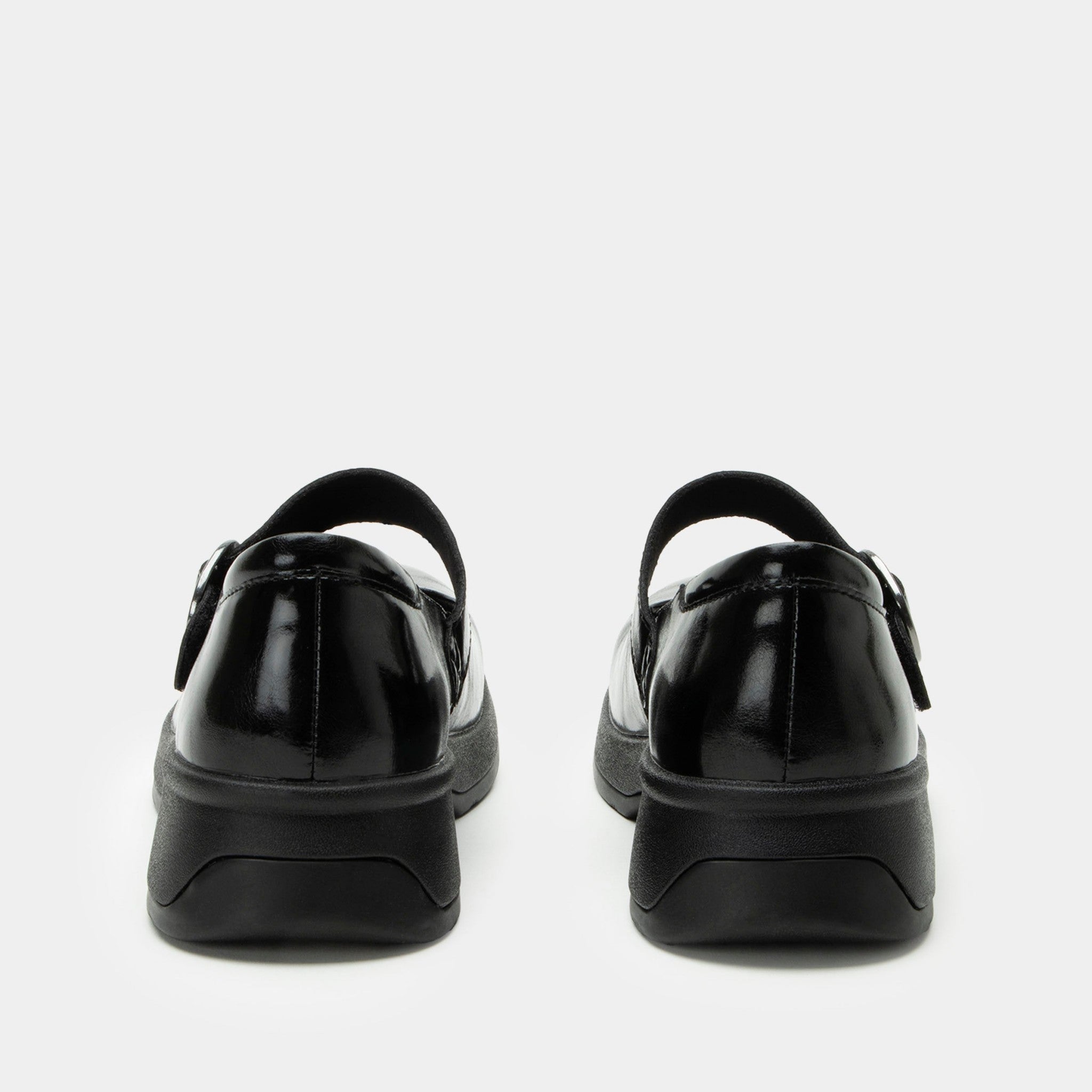 Alegria Jazmine Z-Tread Comfort Arch Support Women's Mary Jane Shoe - Dapper Black - 4