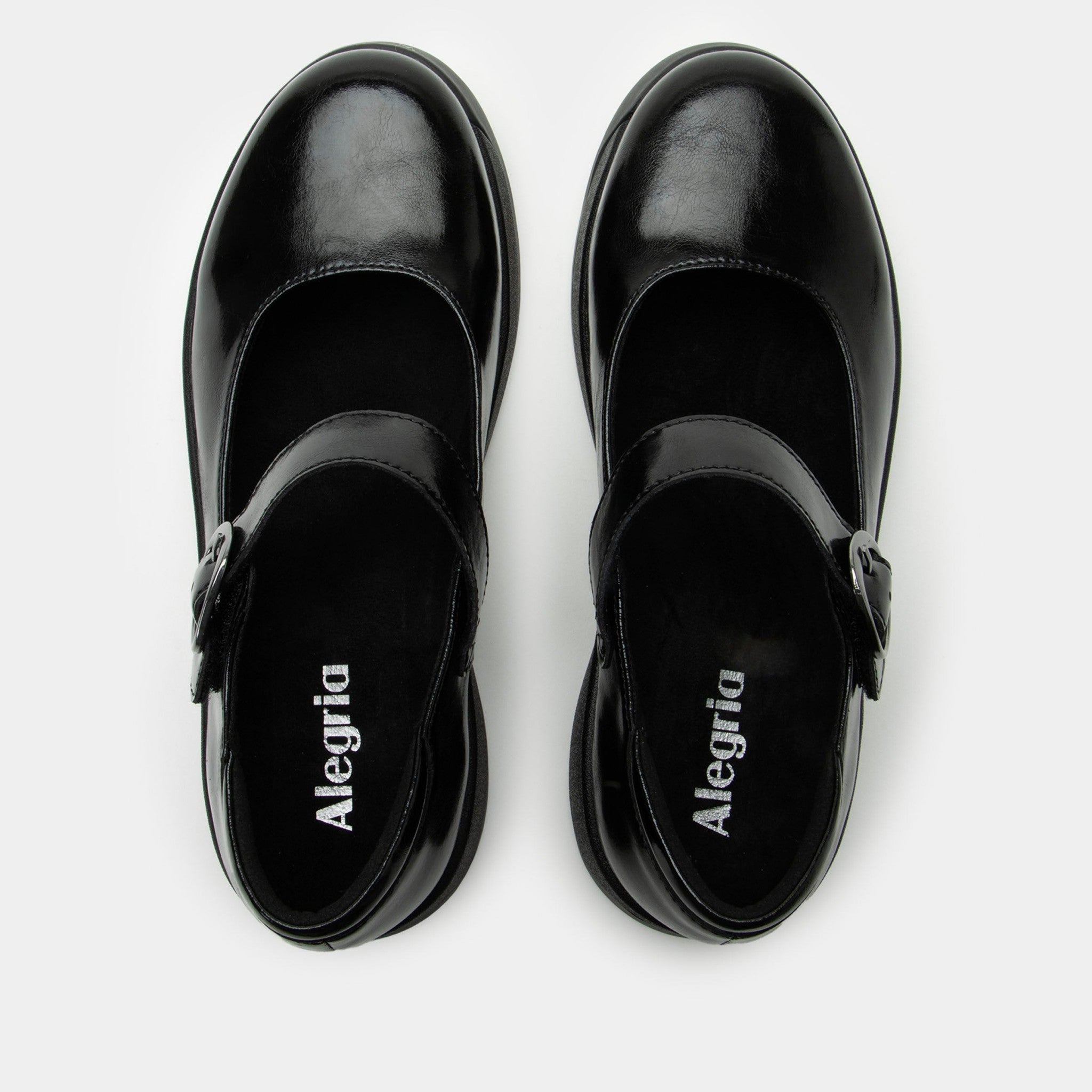 Alegria Jazmine Z-Tread Comfort Arch Support Women's Mary Jane Shoe - Dapper Black - 5