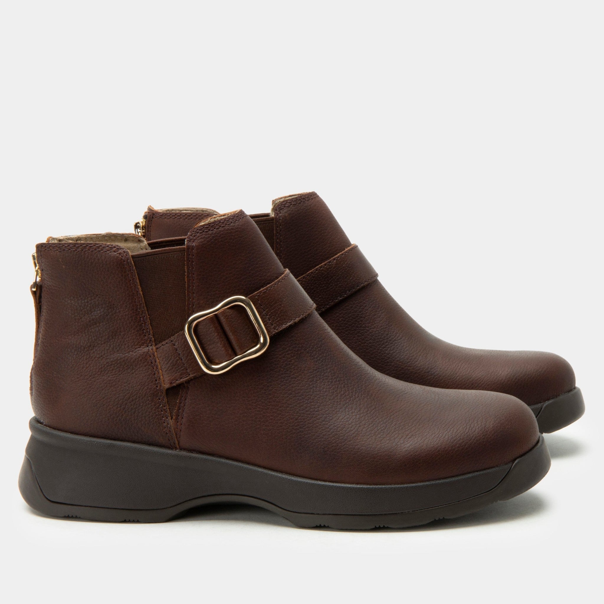 Alegria Jerica Z-Tread Comfort Arch Support Women's Ankle Boot - Java - 3