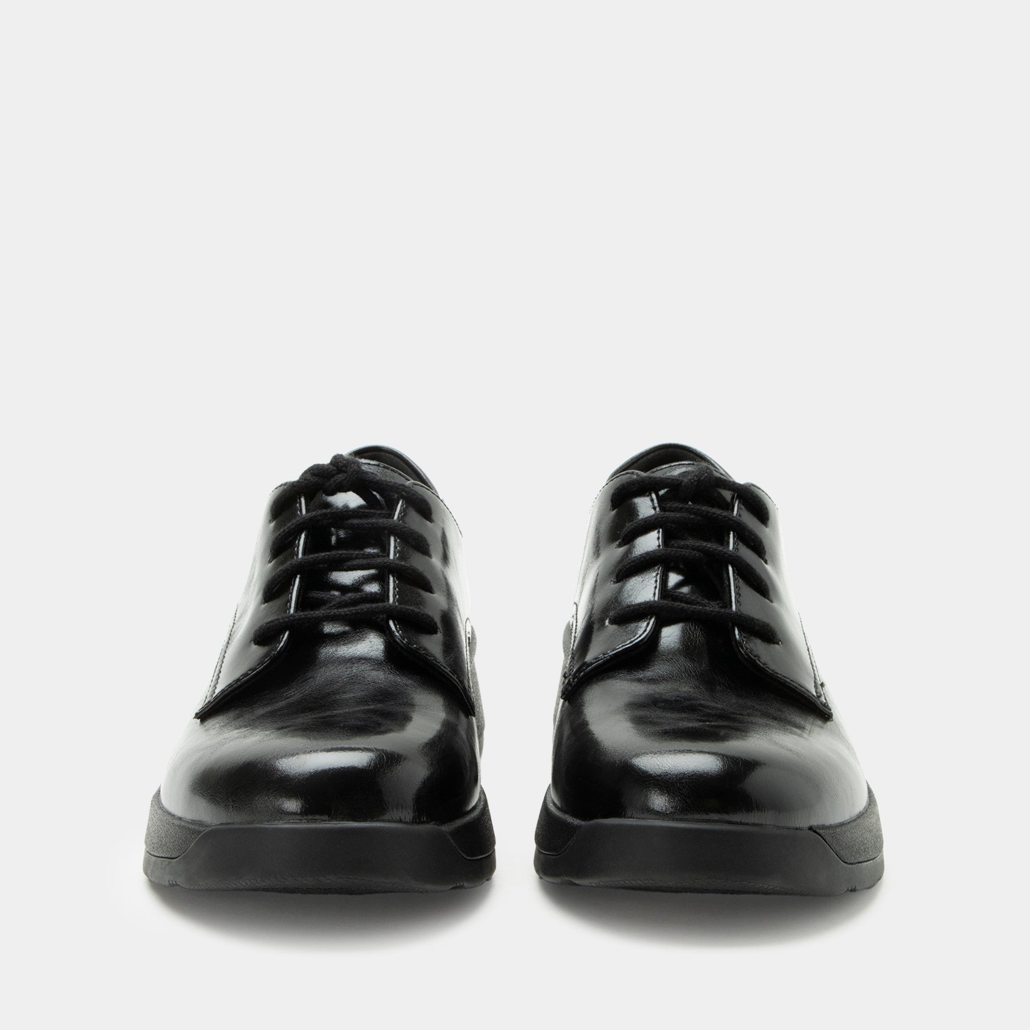 Alegria Joclyn Z-Tread Comfort Arch Support Women's Oxford Shoe - Dapper Black - 6