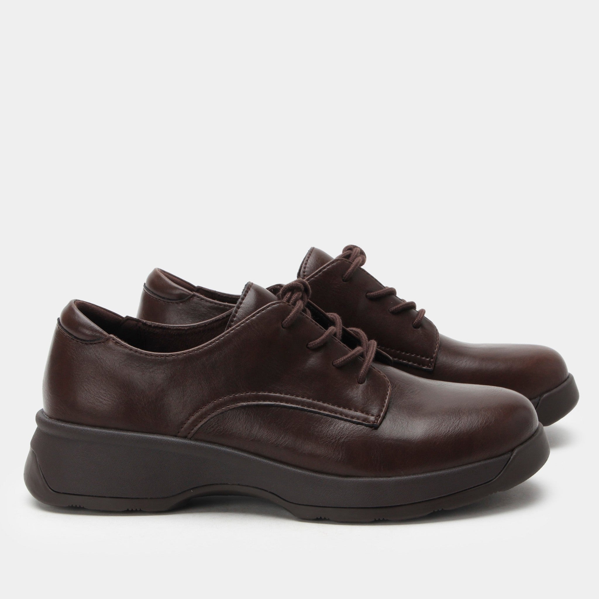 Alegria Joclyn Z-Tread Comfort Arch Support Women's Oxford Shoe - Espresso - 2