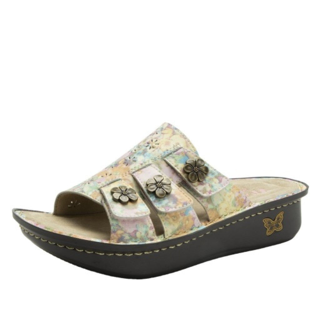 Alegria Julee Comfort Arch Support Women's Slide Sandal - Earth Goddess - 1