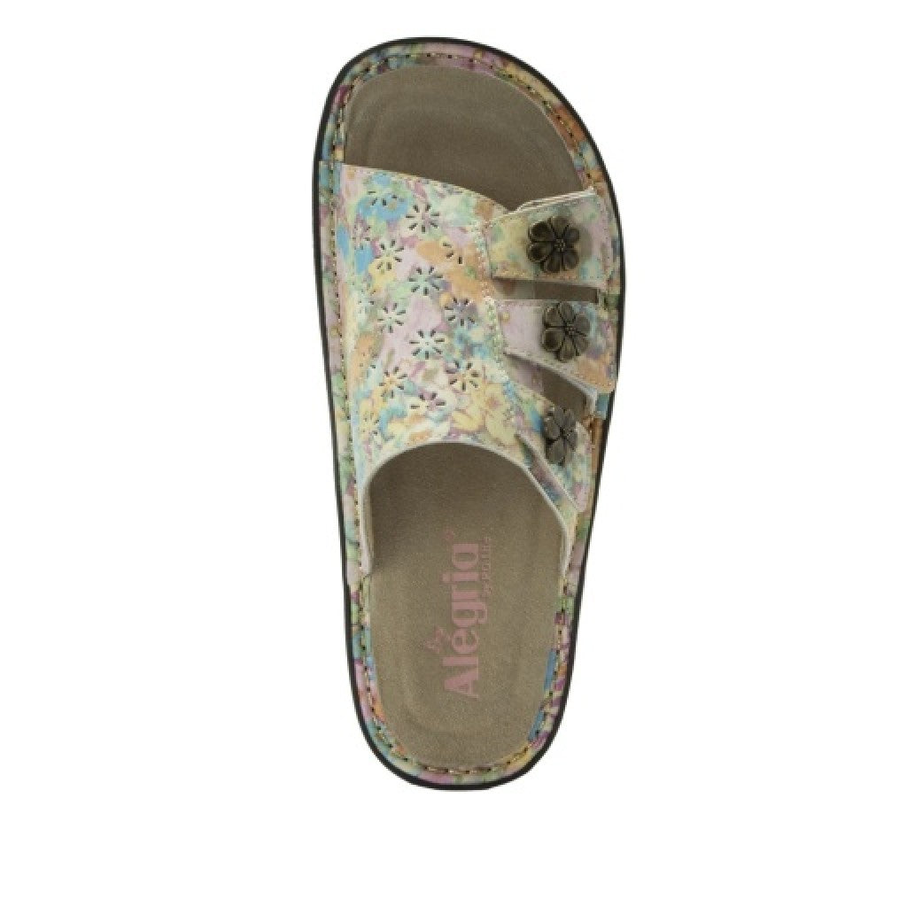 Alegria Julee Comfort Arch Support Women's Slide Sandal - Earth Goddess - 4