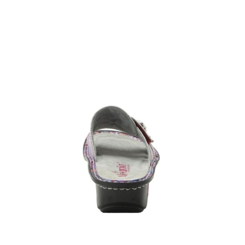 Alegria Julee Comfort Arch Support Women's Slide Sandal - Poppy Pop - 3
