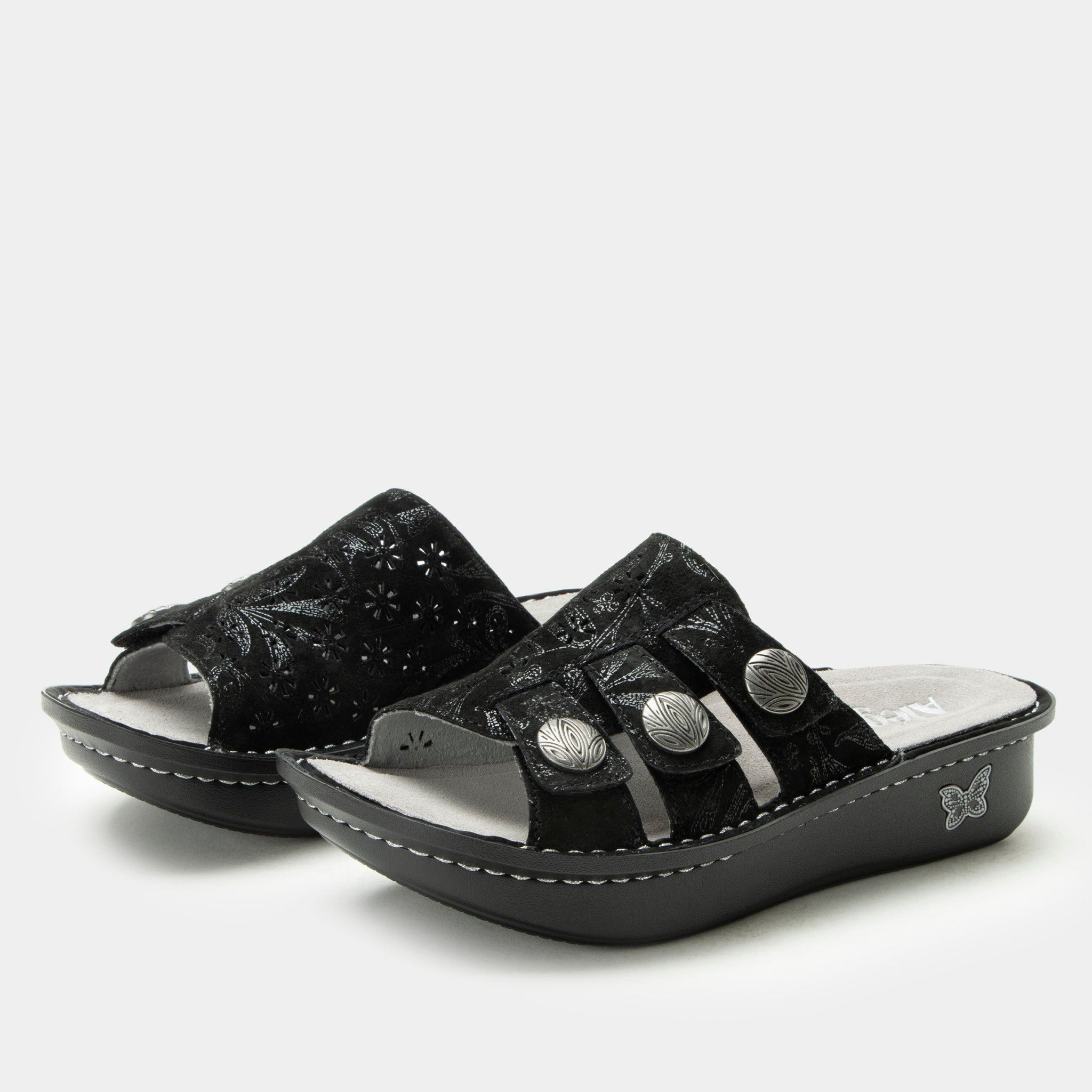 Alegria Julee Comfort Arch Support Women's Slide Sandal - Vinely - 1