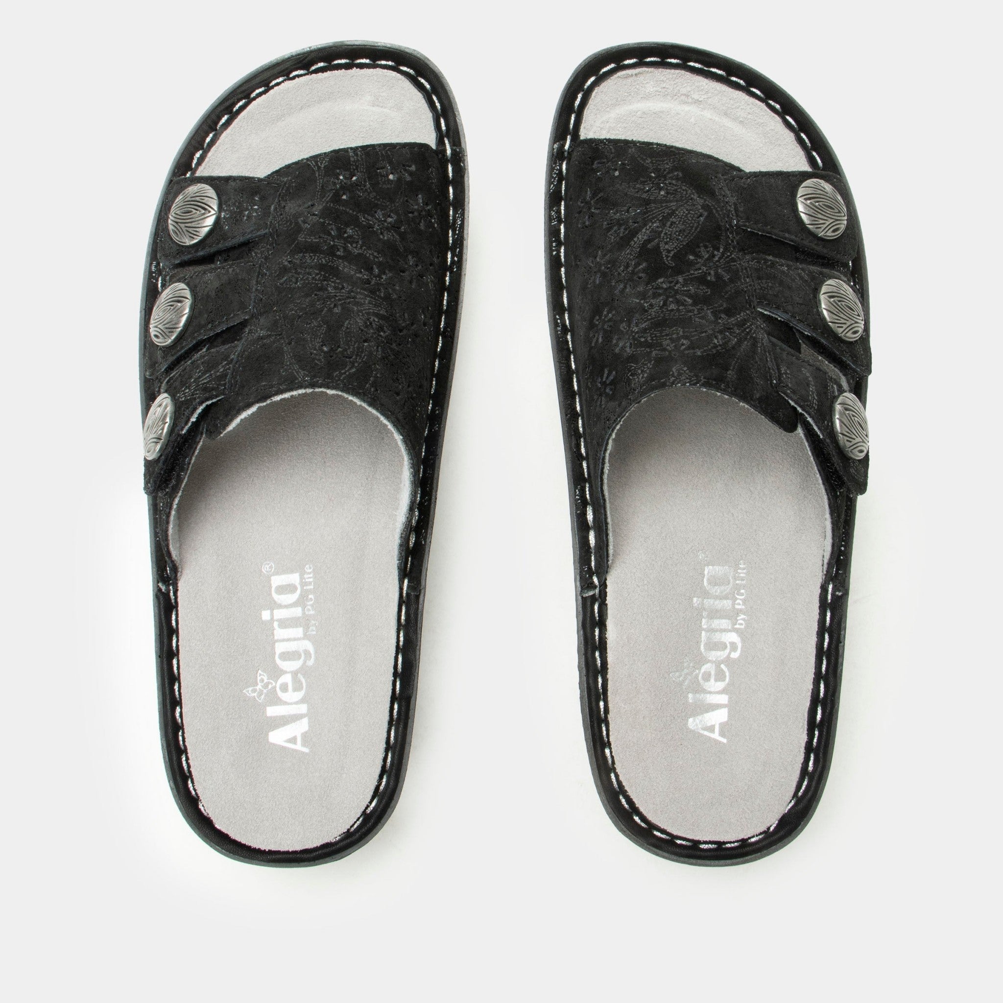 Alegria Julee Comfort Arch Support Women's Slide Sandal - Vinely - 5