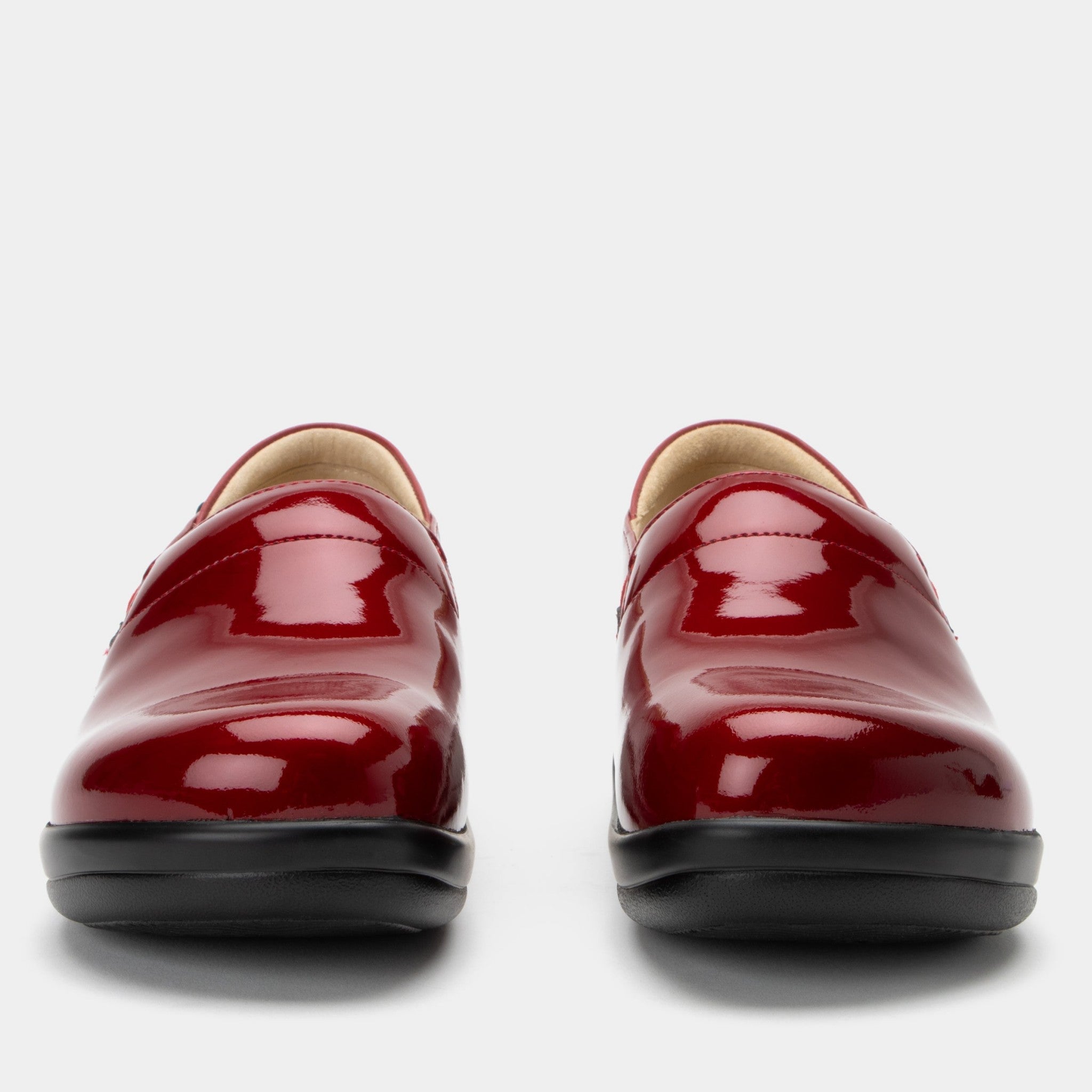 Alegria Keli Career Casual Comfort Arch Support Women's Slip-On Shoe - Cherry Bomb Patent - 6