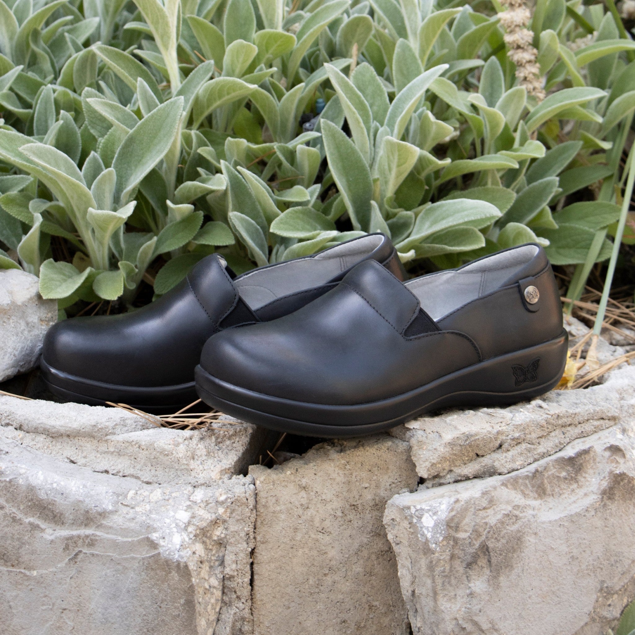 Alegria Keli Career Casual Comfort Arch Support Women's Slip-On Shoe - Oiled Black - 2
