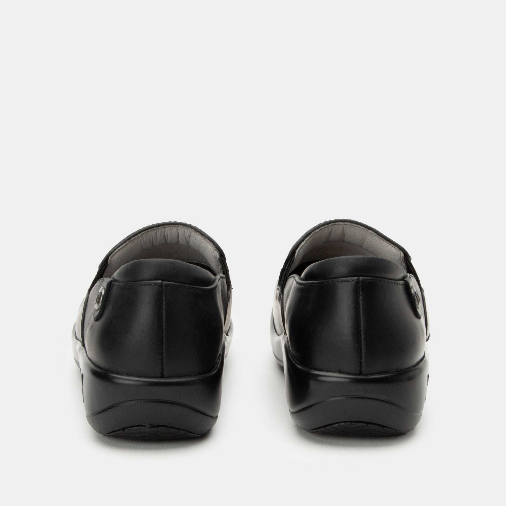 Alegria Keli Career Casual Comfort Arch Support Women's Slip-On Shoe - Oiled Black - 4