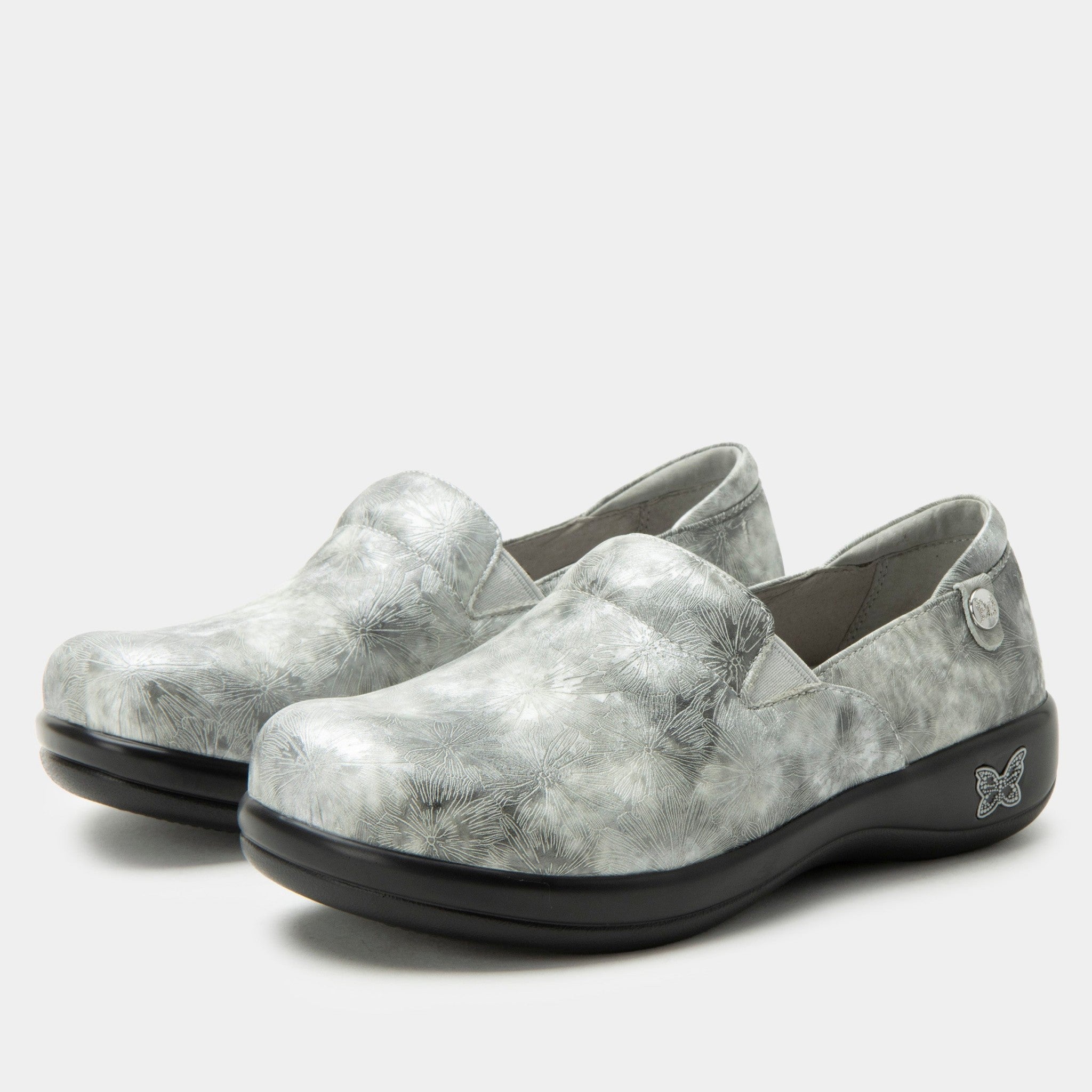 Alegria Keli Career Casual Comfort Arch Support Women's Slip-On Shoe - Stellar Silver - 1