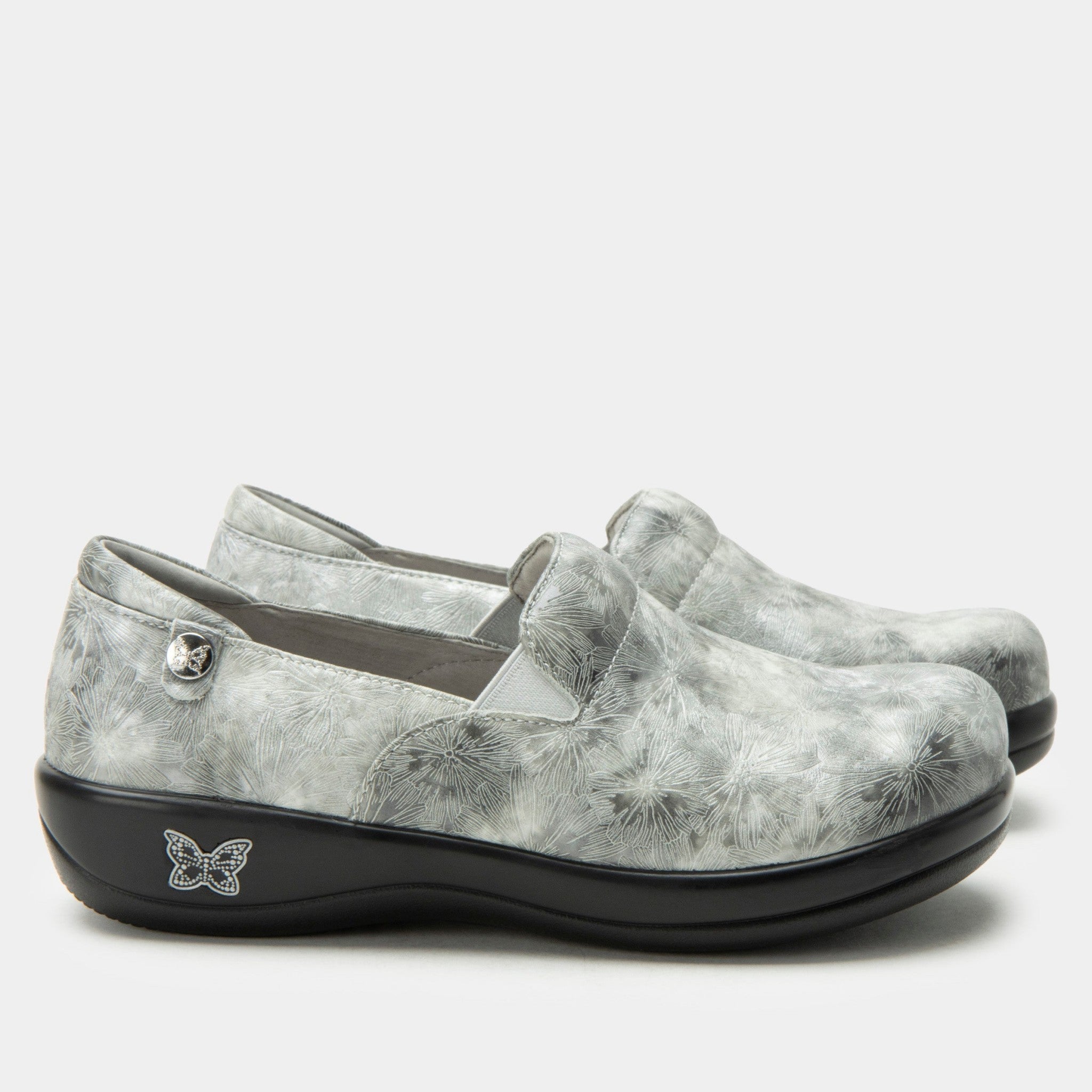 Alegria Keli Career Casual Comfort Arch Support Women's Slip-On Shoe - Stellar Silver - 3