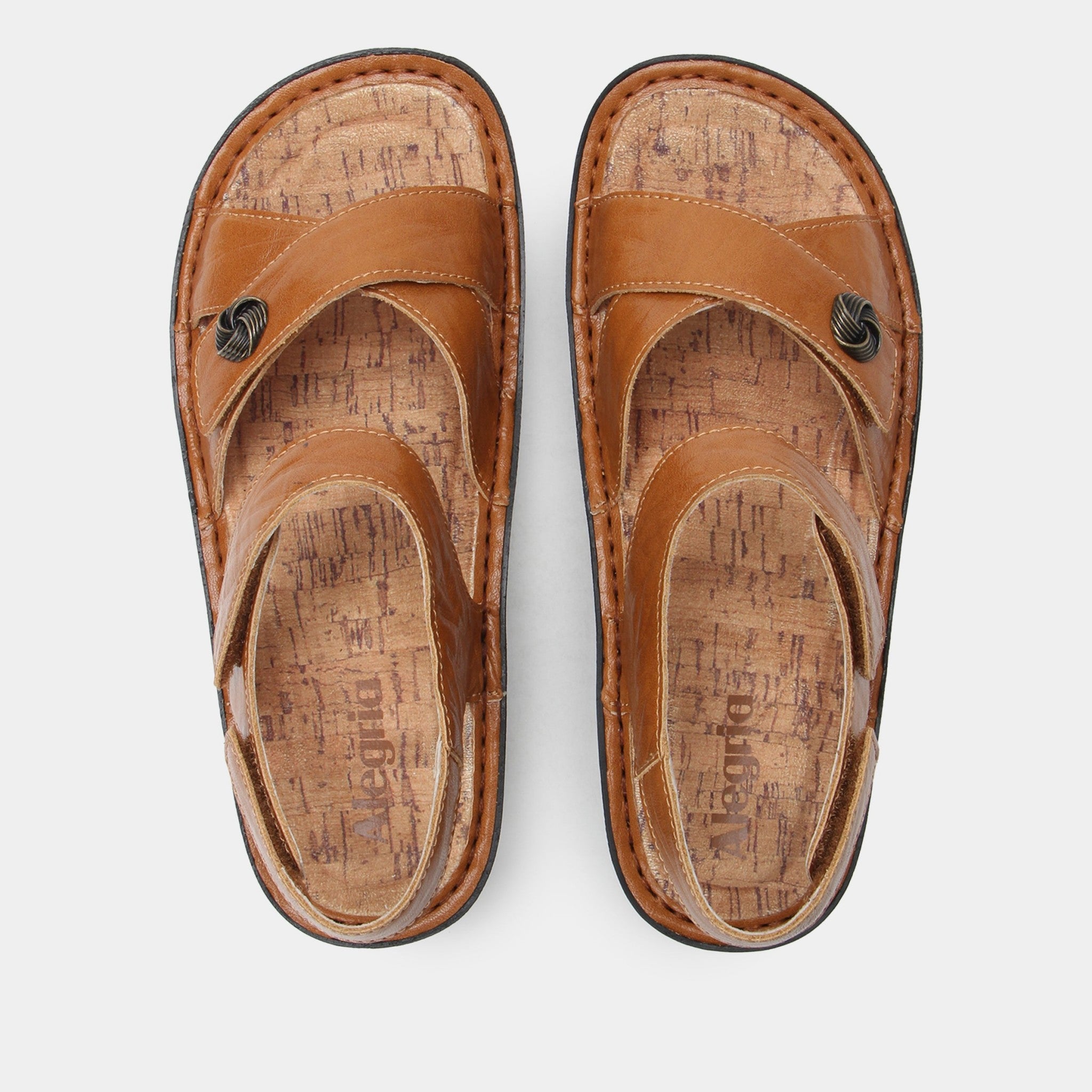 Alegria Kelsi Classic Rocker Comfort Arch Support Women's Sandal - Fondly Cognac - 5