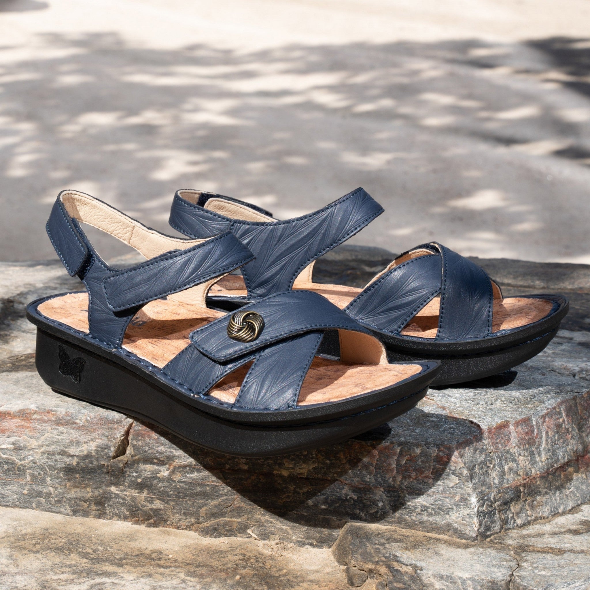 Alegria Kelsi Classic Rocker Comfort Arch Support Women's Sandal - Fondly Navy - 2