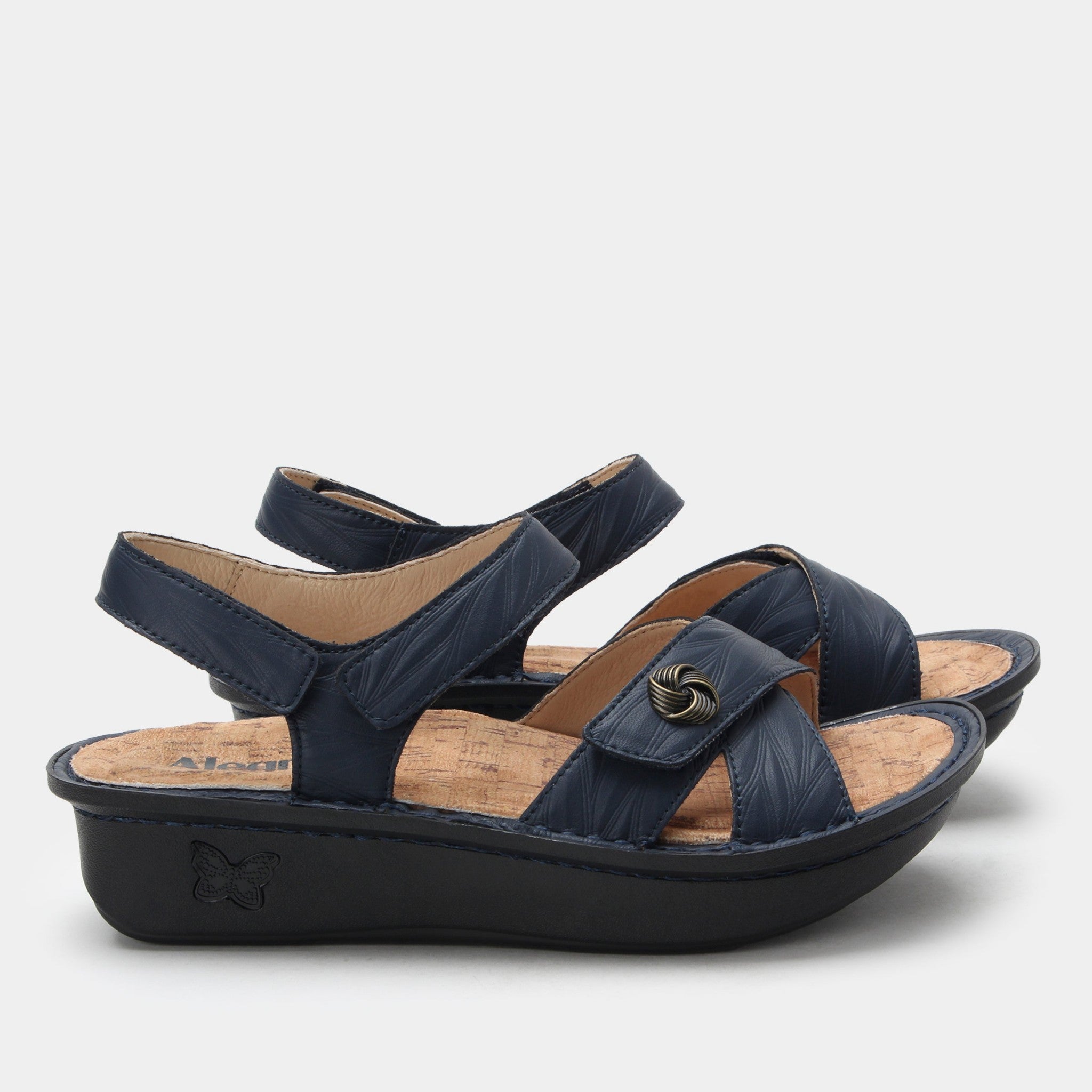 Alegria Kelsi Classic Rocker Comfort Arch Support Women's Sandal - Fondly Navy - 3