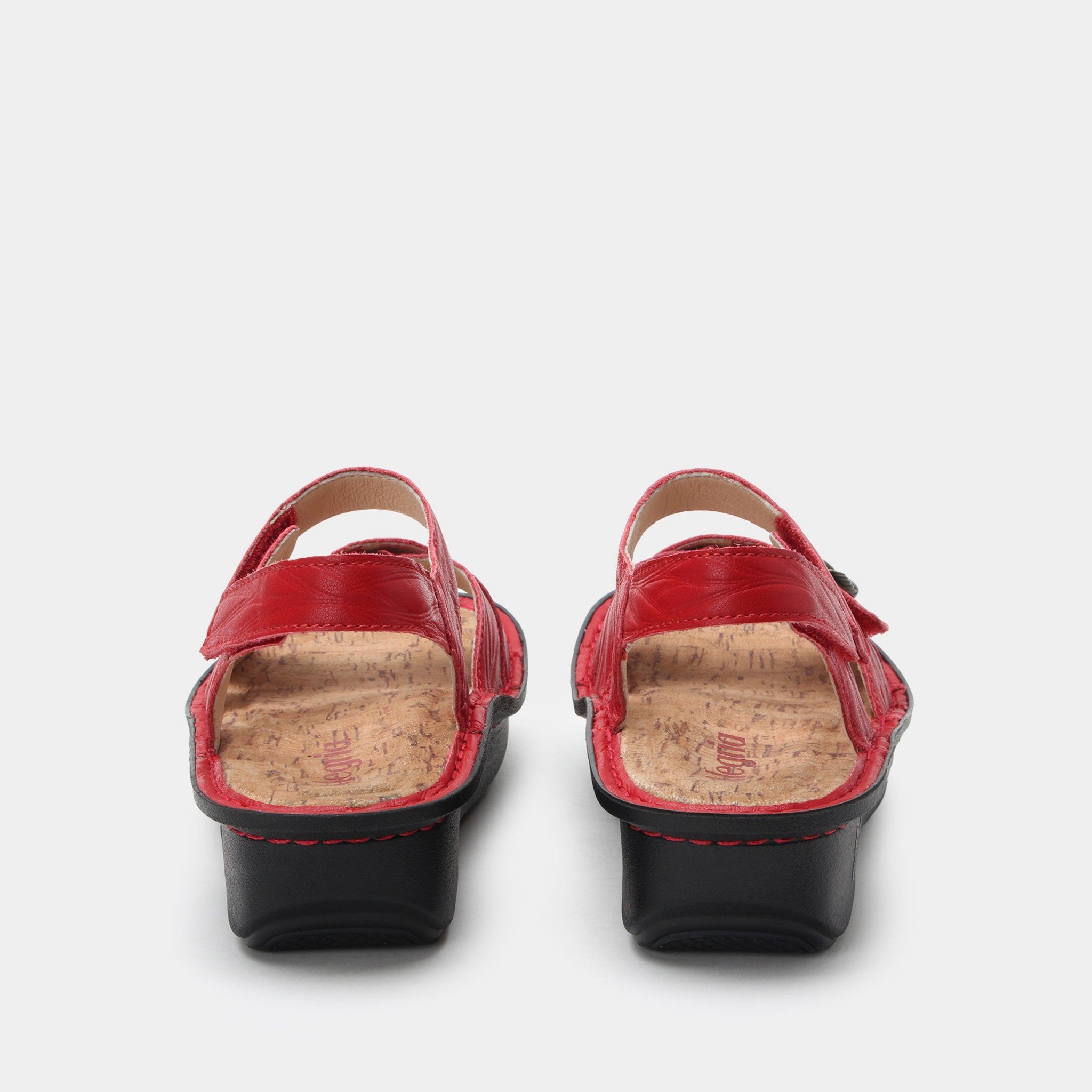 Alegria Kelsi Classic Rocker Comfort Arch Support Women's Sandal - Fondly Red - 4