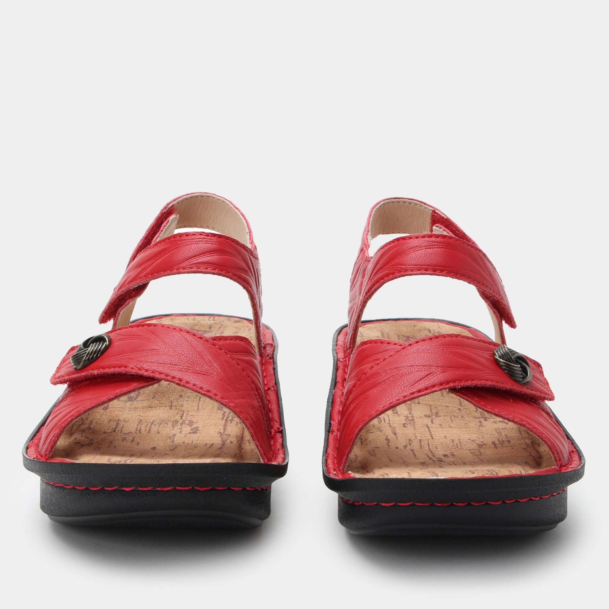 Alegria Kelsi Classic Rocker Comfort Arch Support Women's Sandal - Fondly Red - 6