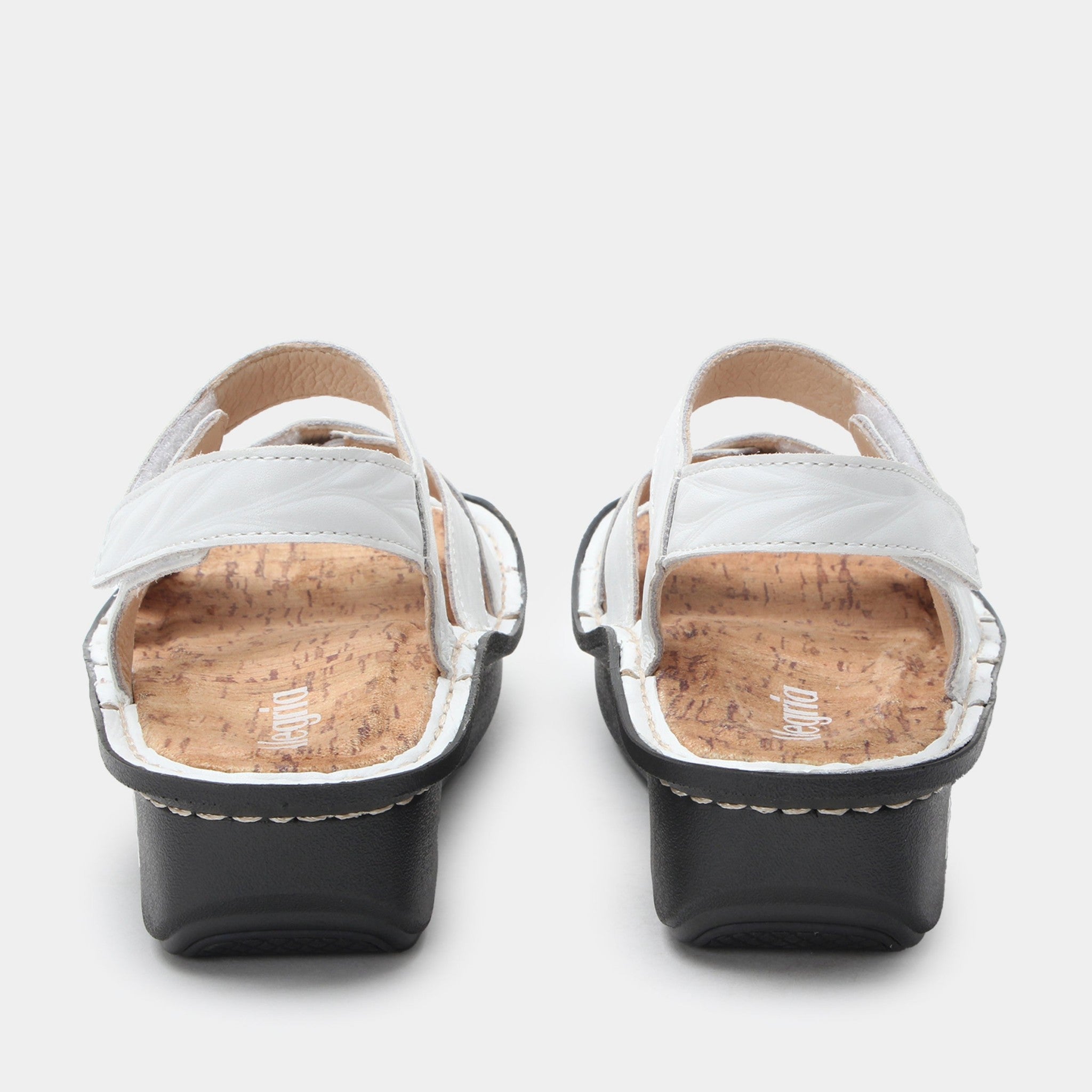 Alegria Kelsi Classic Rocker Comfort Arch Support Women's Sandal - Fondly White - 4