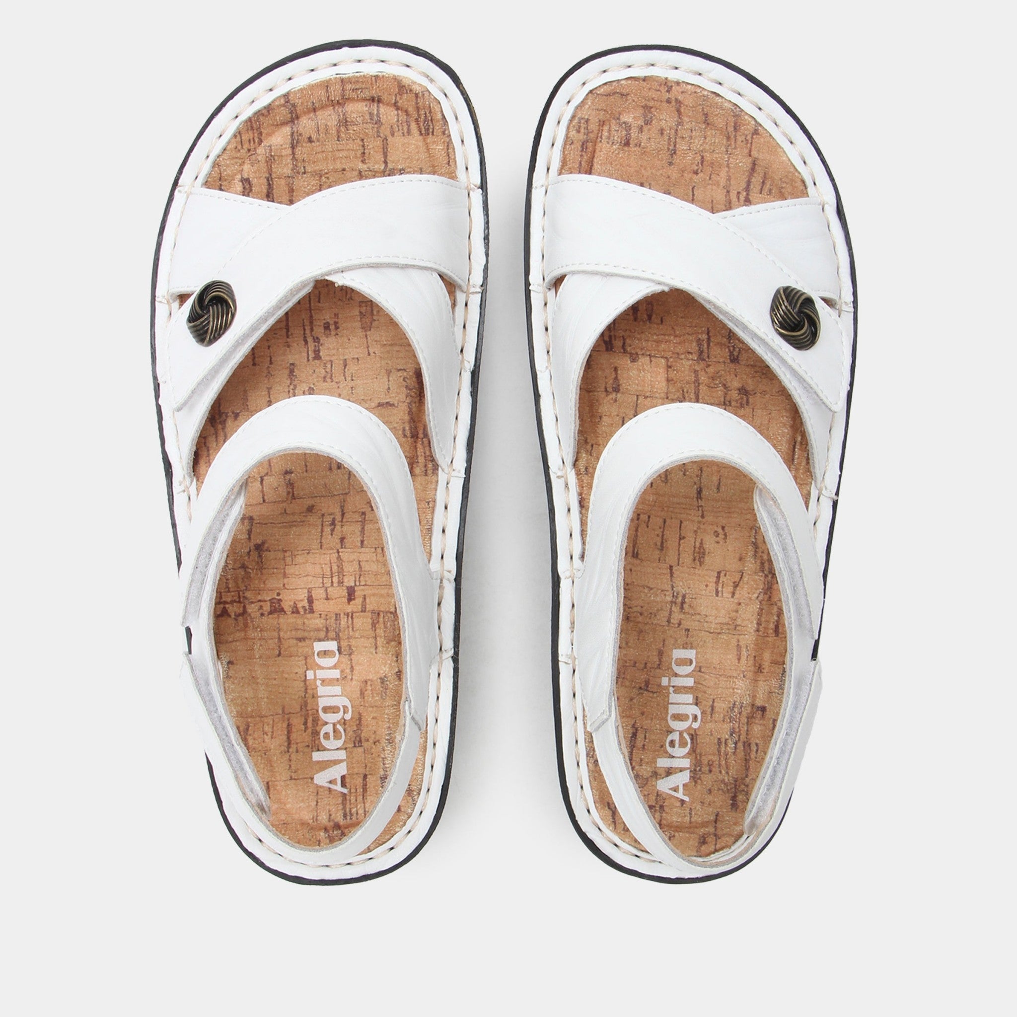 Alegria Kelsi Classic Rocker Comfort Arch Support Women's Sandal - Fondly White - 5