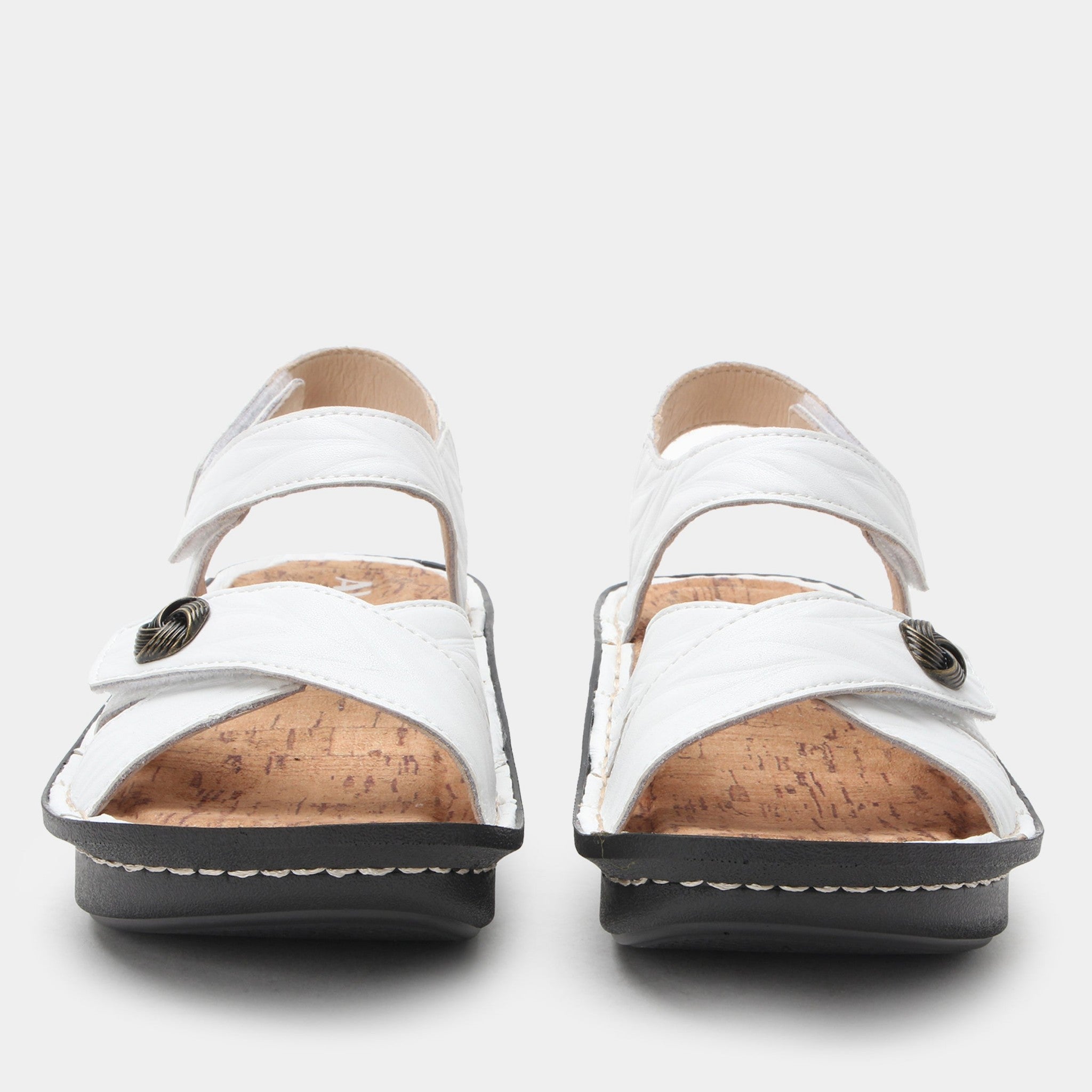Alegria Kelsi Classic Rocker Comfort Arch Support Women's Sandal - Fondly White - 6