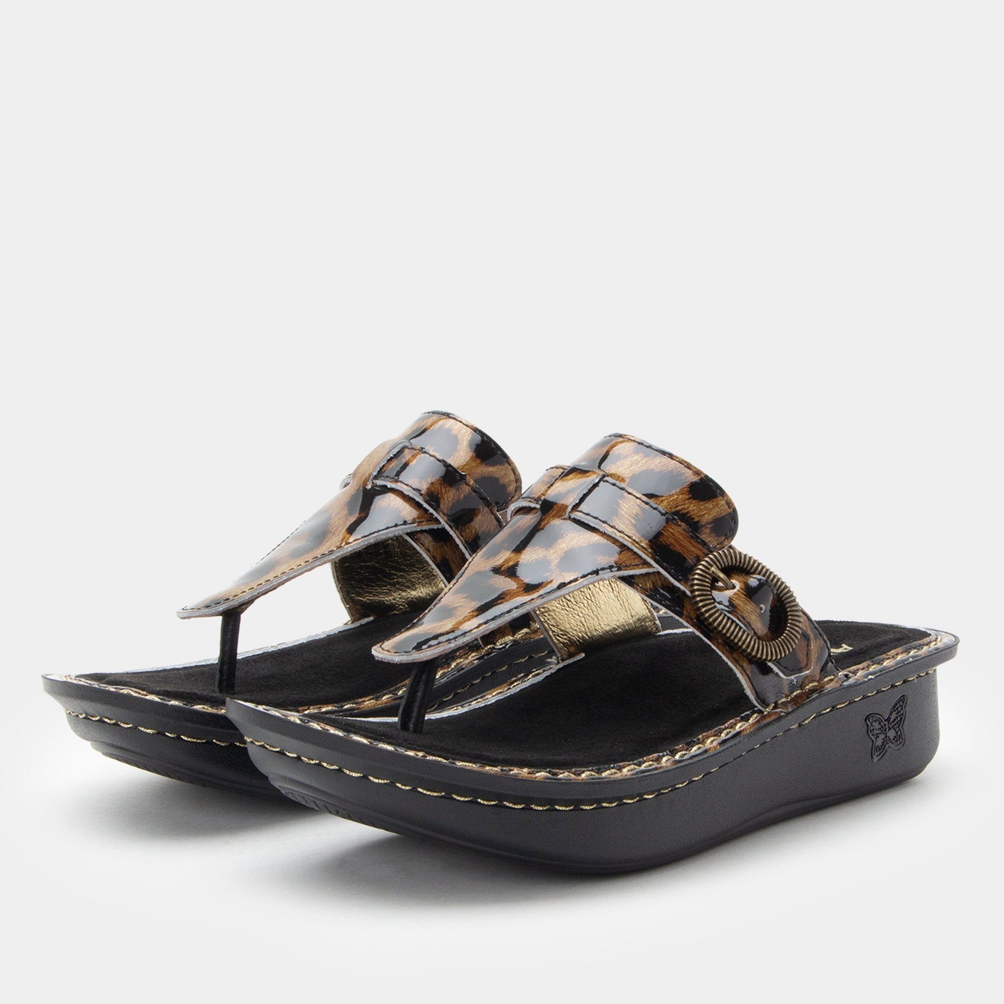 Alegria Kennedi Classic Rocker Comfort Arch Support Women's Sandal in Granimal