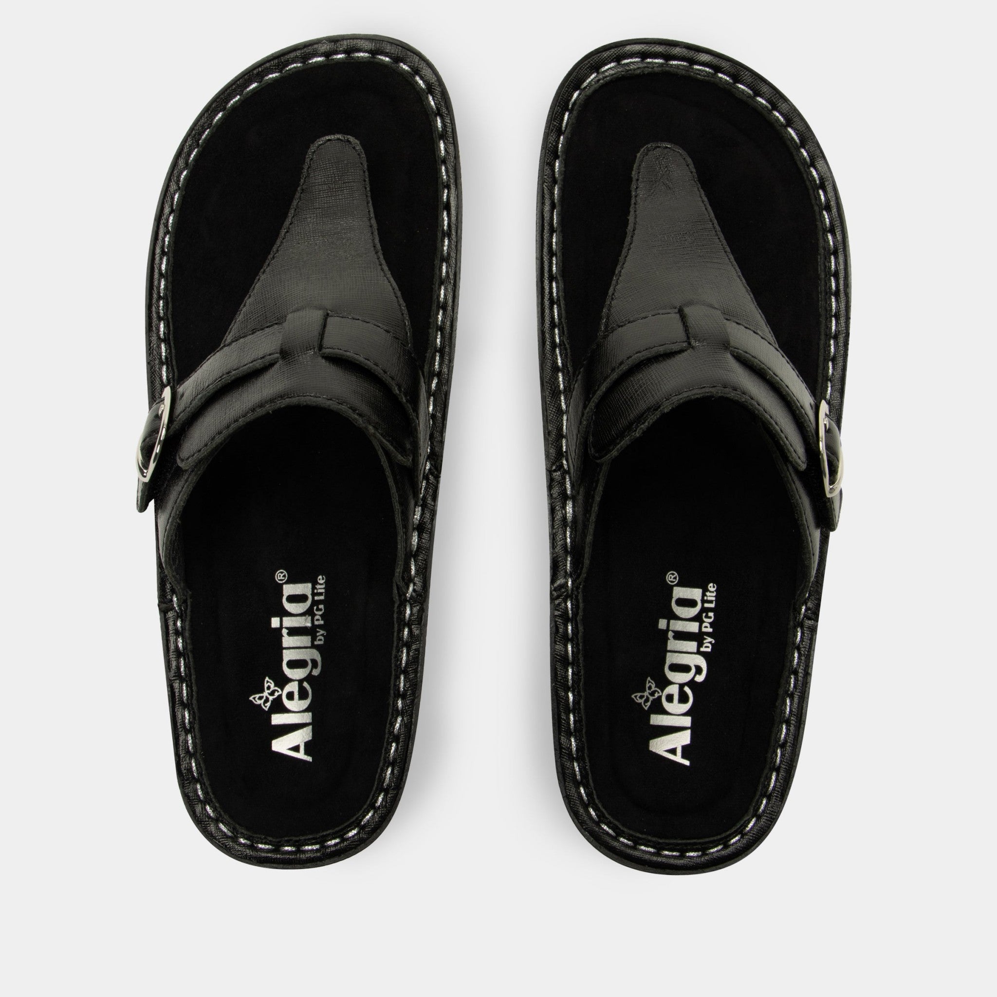 Alegria Kennedi Classic Rocker Comfort Arch Support Women's Sandal - Twinkle Black - 4