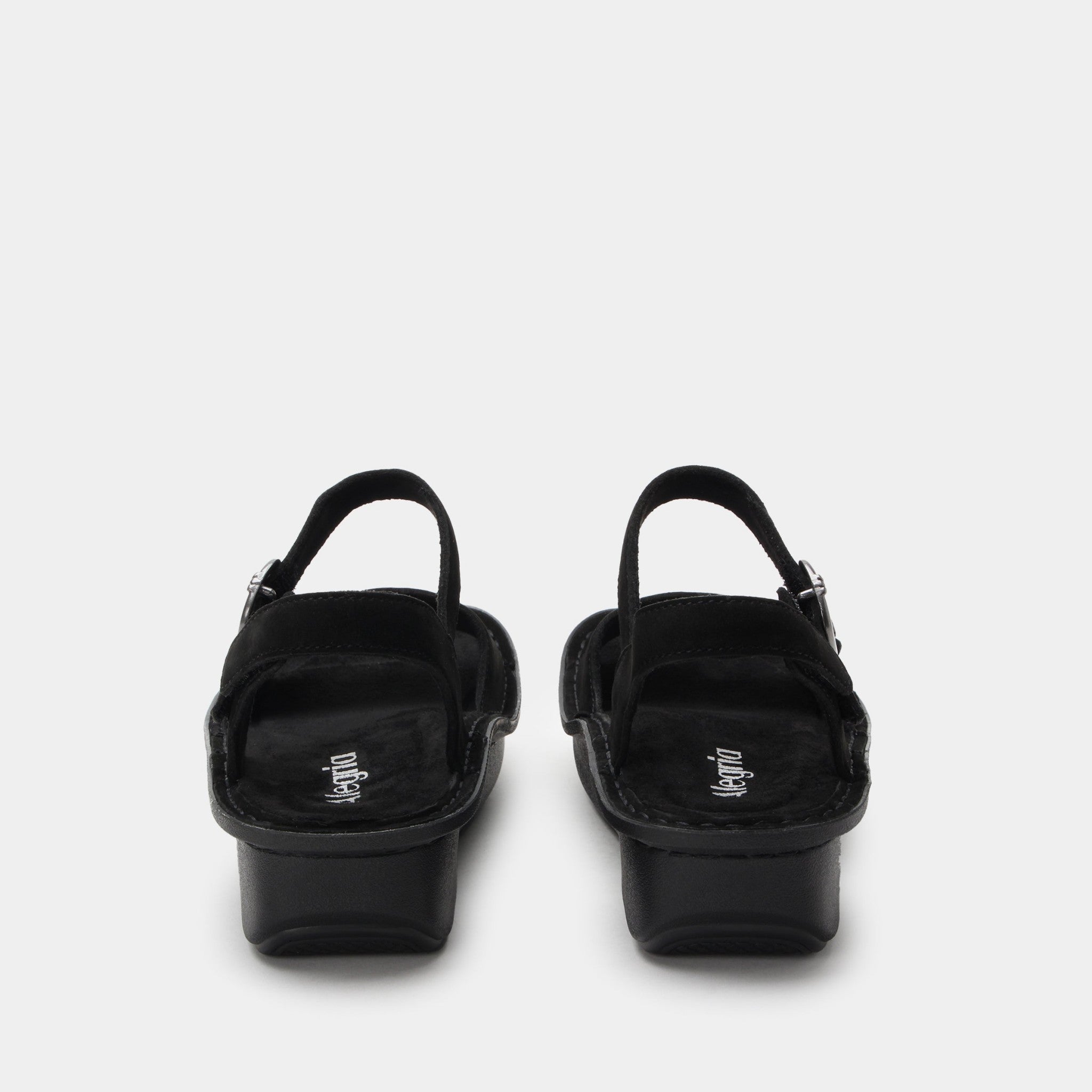 Alegria Klementine Classic Rocker Comfort Arch Support Women's Sandal - Black - 4