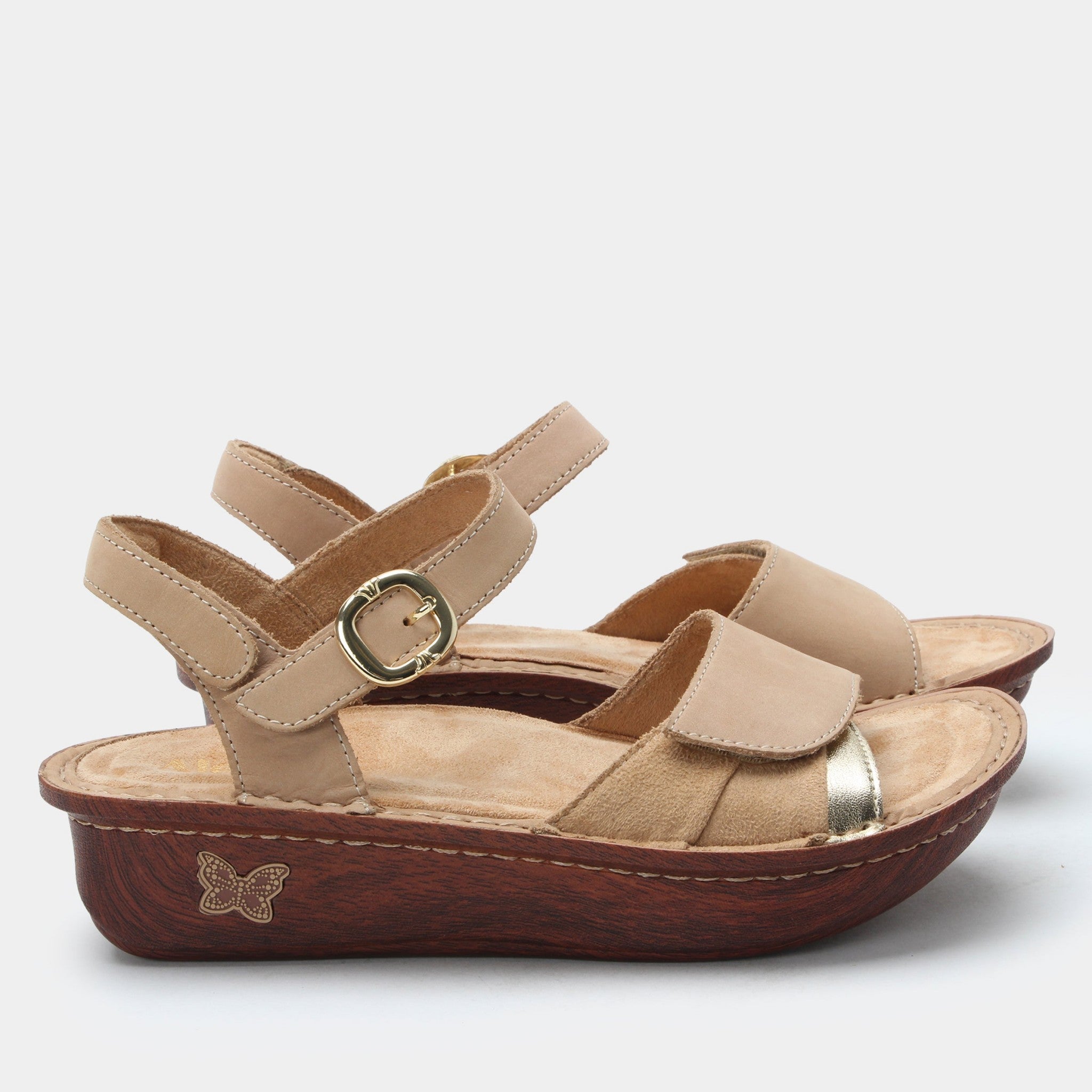 Alegria Klementine Classic Rocker Comfort Arch Support Women's Sandal - Bone - 3