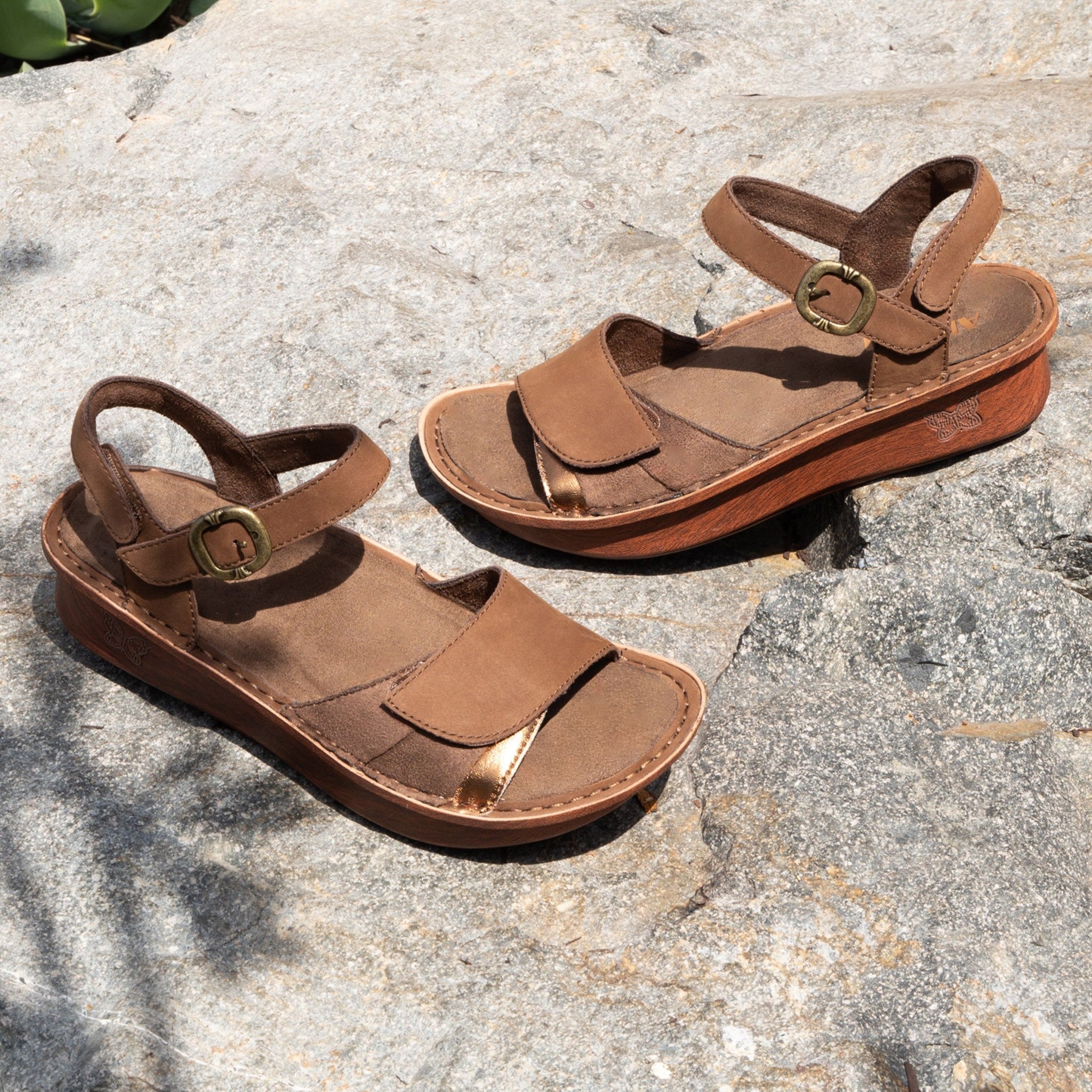 Alegria Klementine Classic Rocker Comfort Arch Support Women's Sandal - Pecan - 2