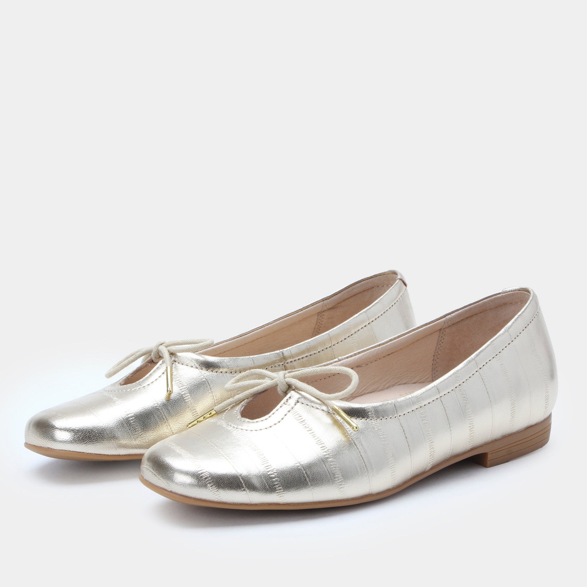Alegria Leilah Comfort Arch Support Women's Ballet Flat - Gold - 1
