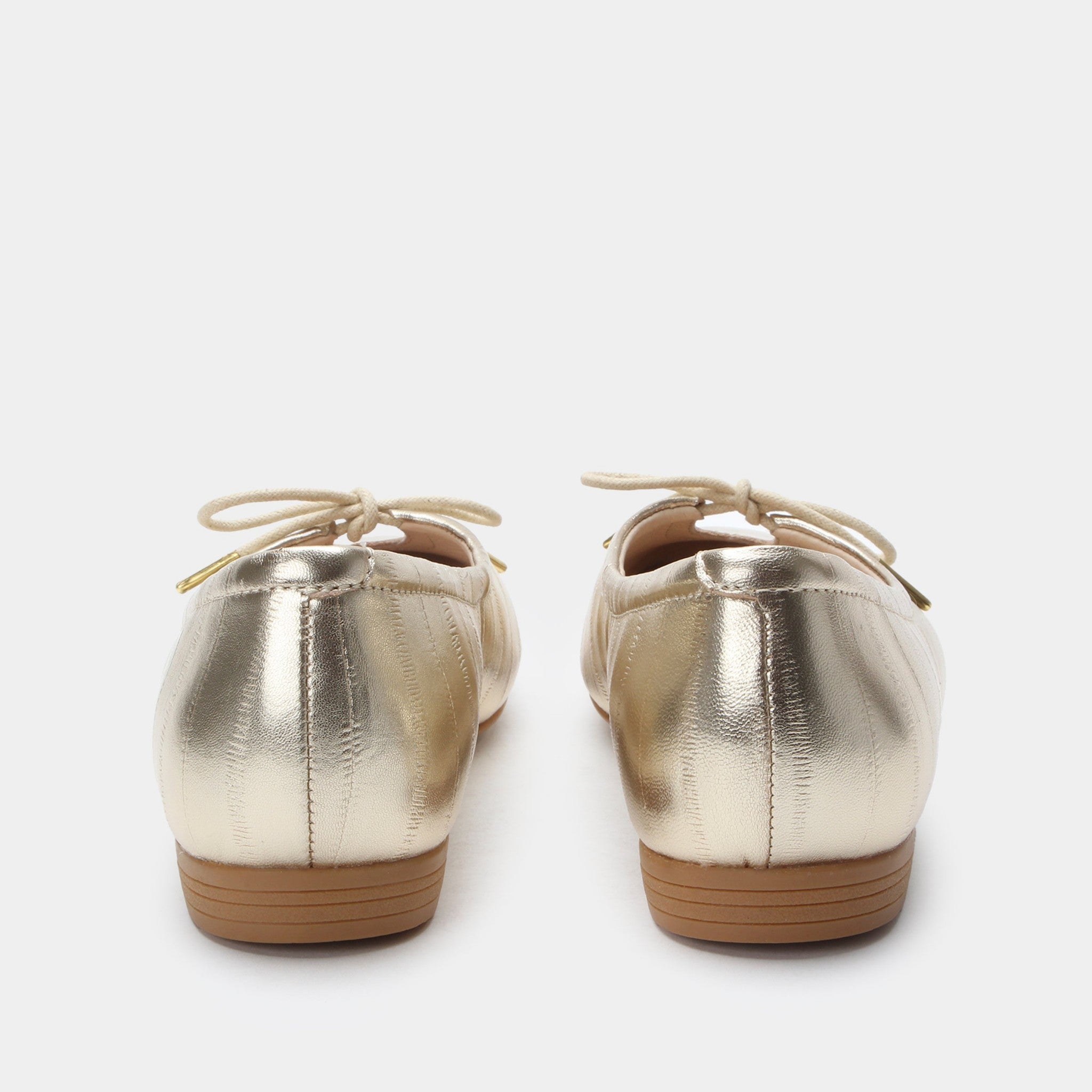 Alegria Leilah Comfort Arch Support Women's Ballet Flat - Gold - 4